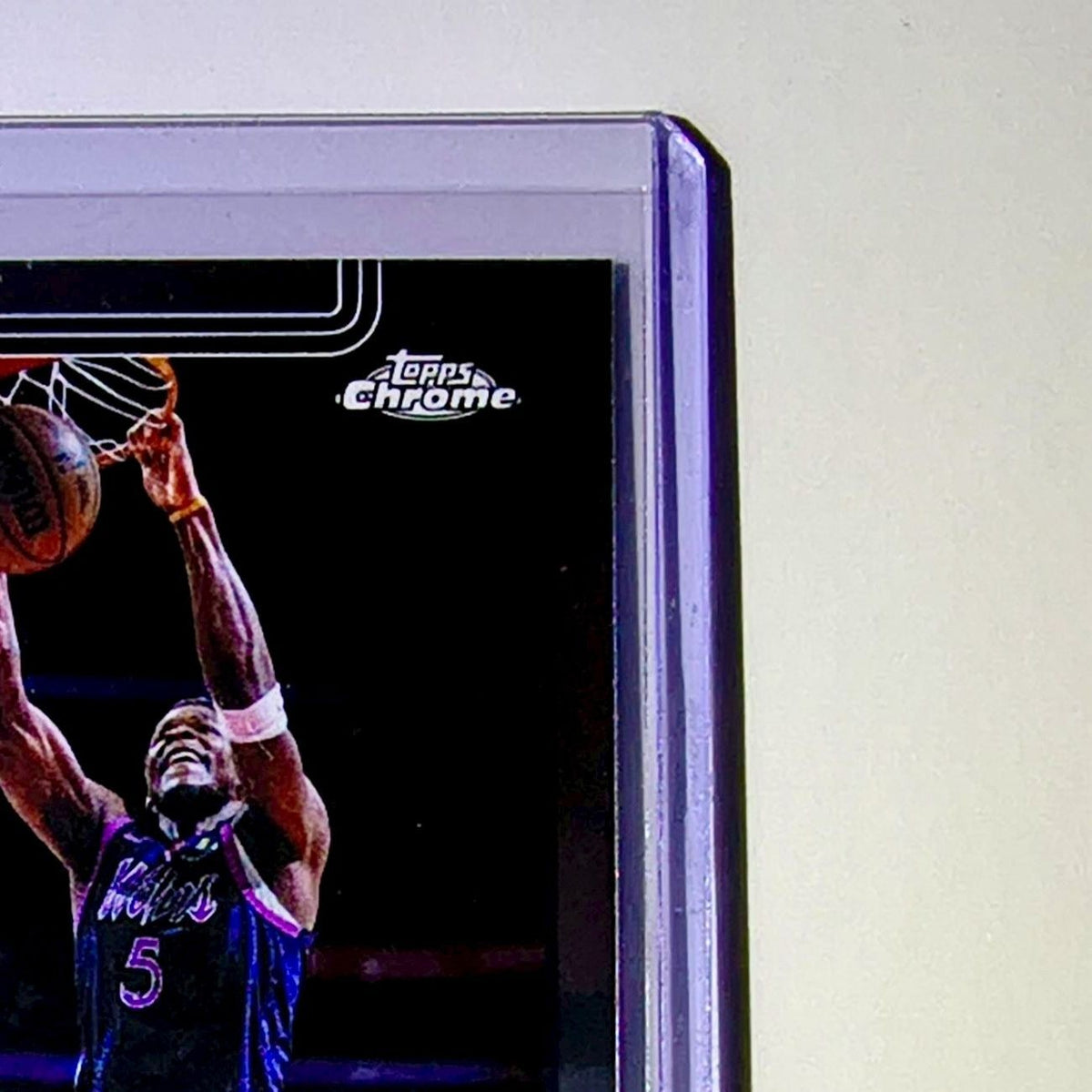 Anthony Edwards 2025-26 NBA Topps Chrome Update #17 Card Minnesota Timberwolves