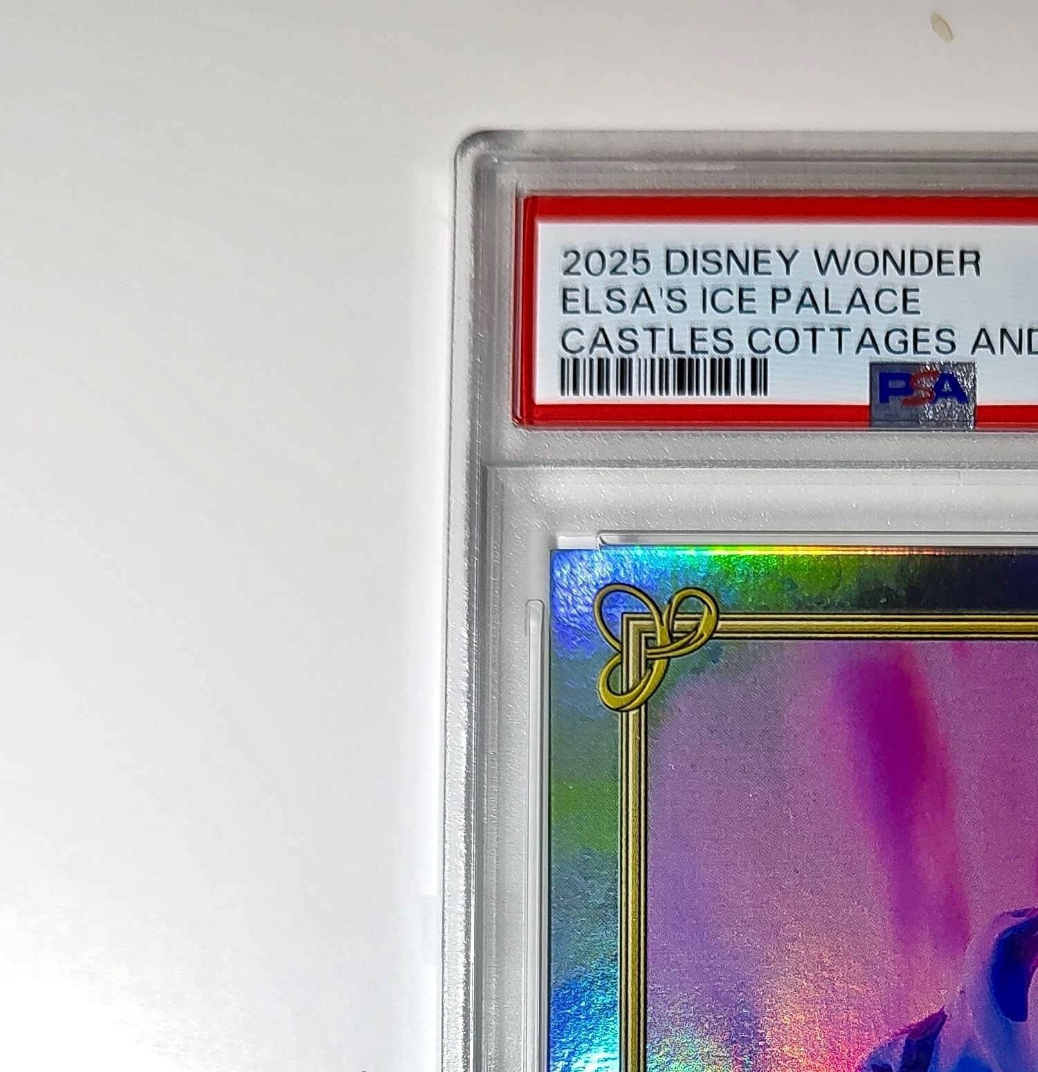 Elsa's Ice Palace 2025 Topps Disney #C-18 Card Frozen PSA 10