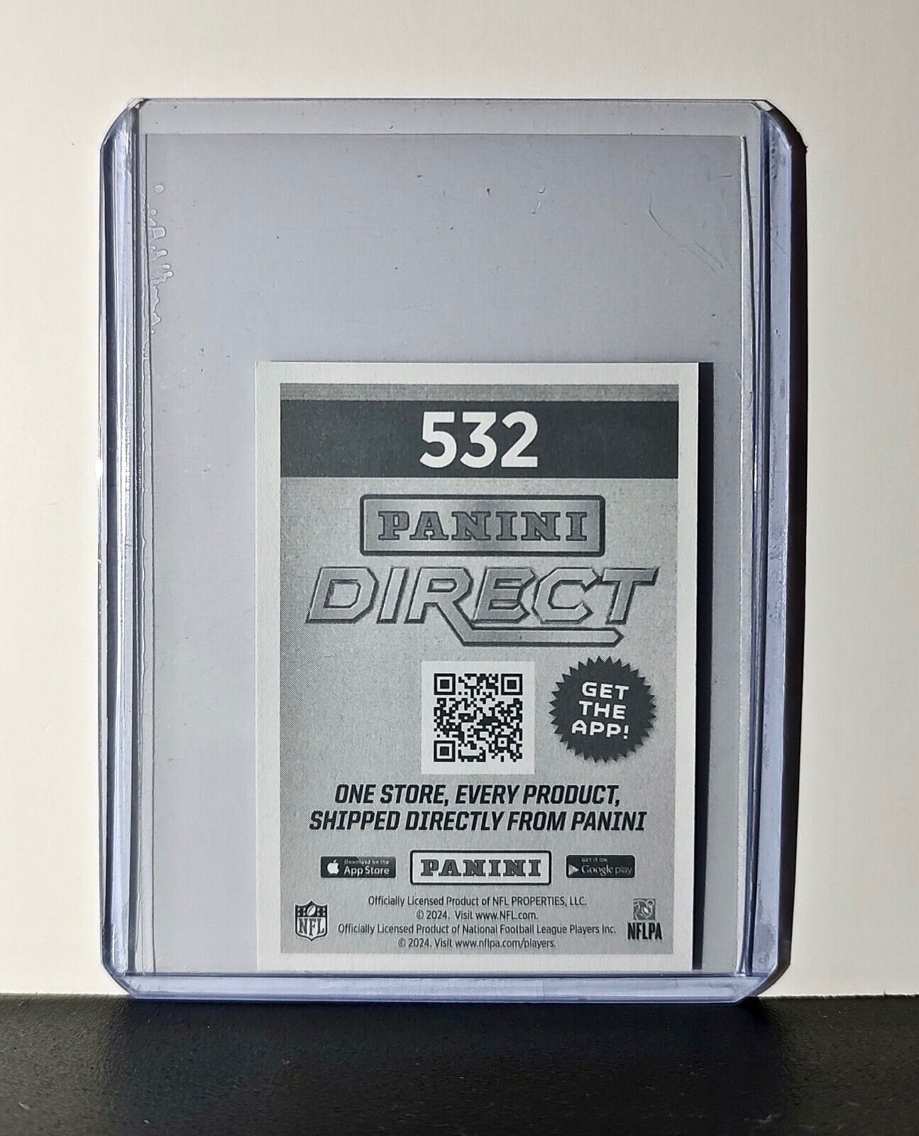 Brandon Aiyuk 2024 Panini NFL Sticker #532 Foil San Francisco 49ers