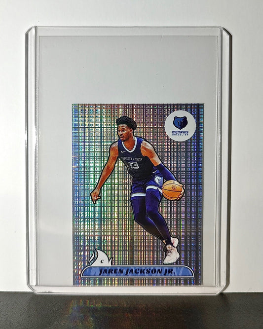 Jaren Jackson Jr. 2024-25 Panini NBA #381 Foil Sticker Card Memphis Grizzlies