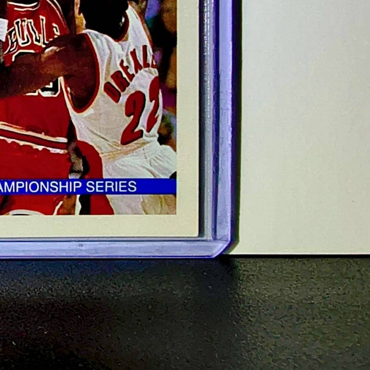 Michael Jordan 1992-93 NBA Hoops Tribune #TR1 Basketball Card Chicago Bulls