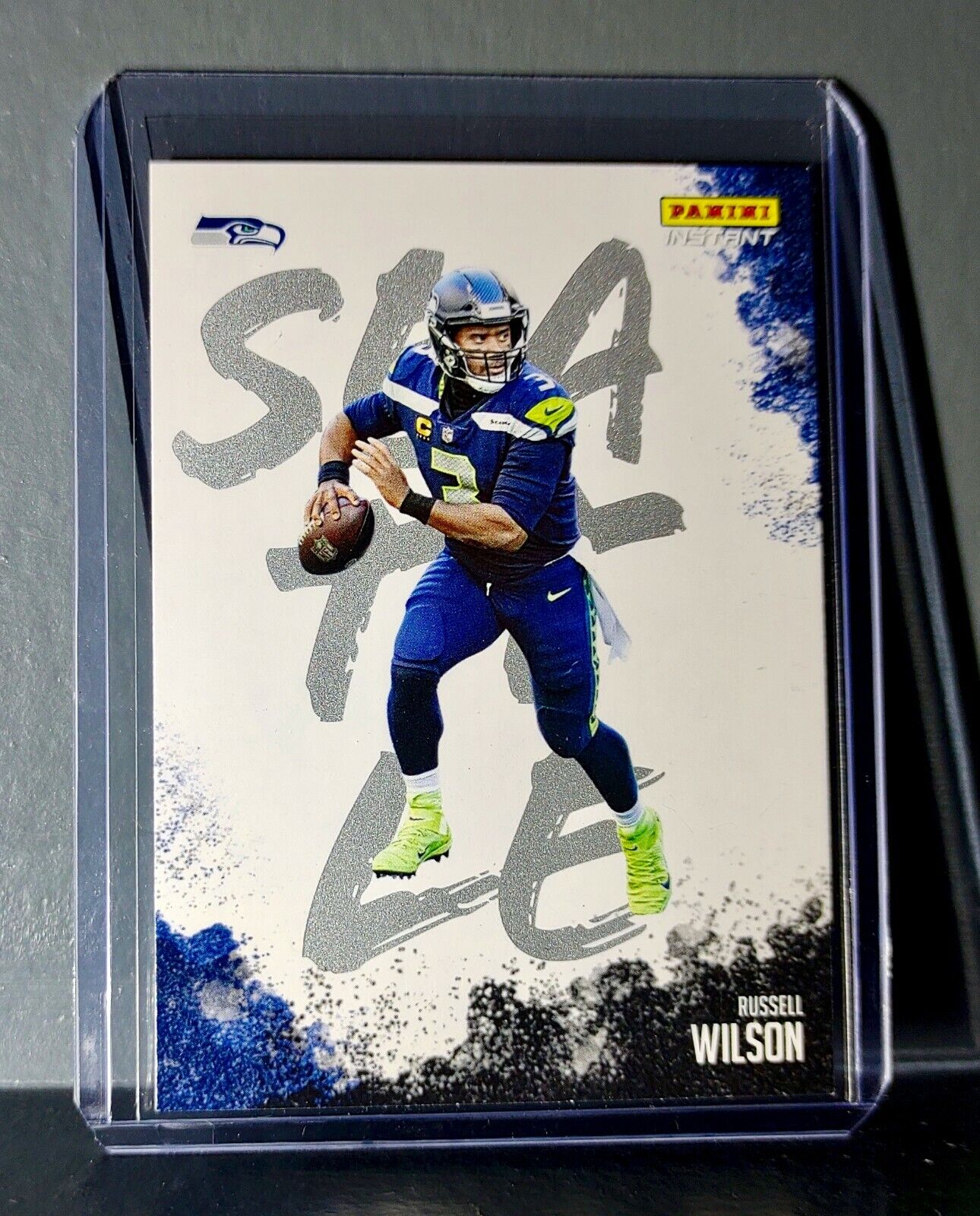 Russell Wilson 2020 Panini NFL Instant My City #26 Football Card 1 of 1275