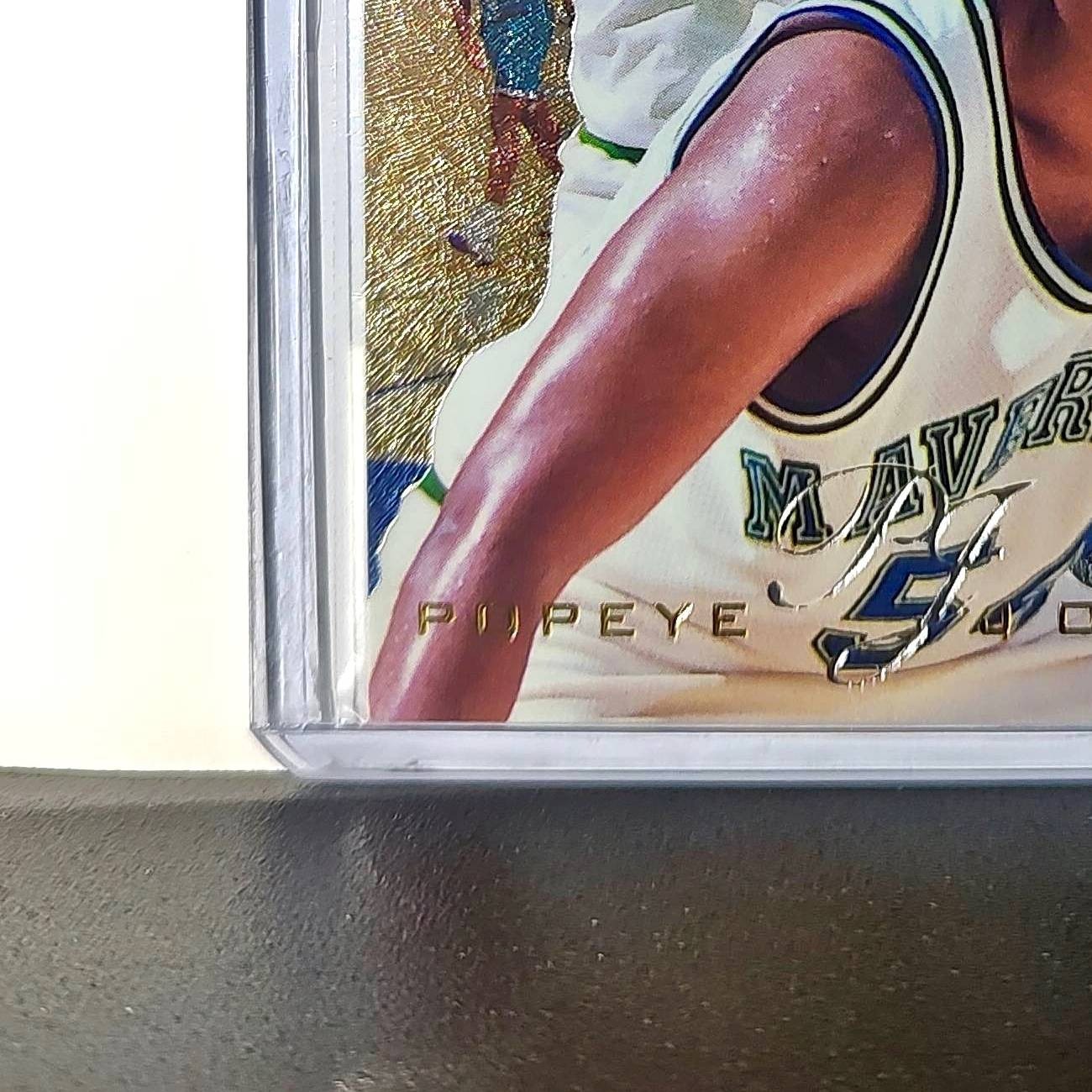 Popeye Jones 1995-96 Flair NBA #26 Card Dallas Mavericks