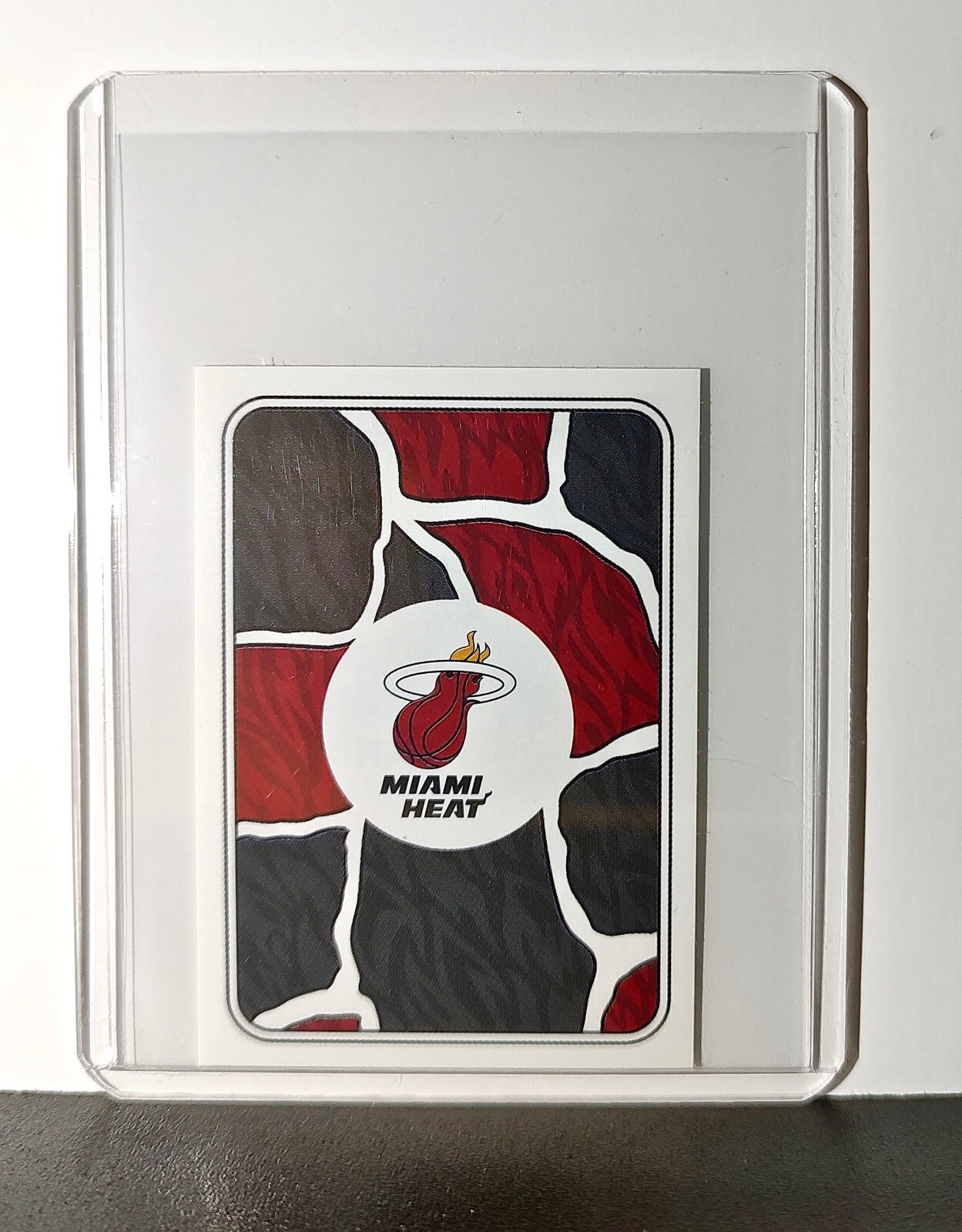 Logo 2024-25 Panini NBA #210 Sticker Card Miami Heat