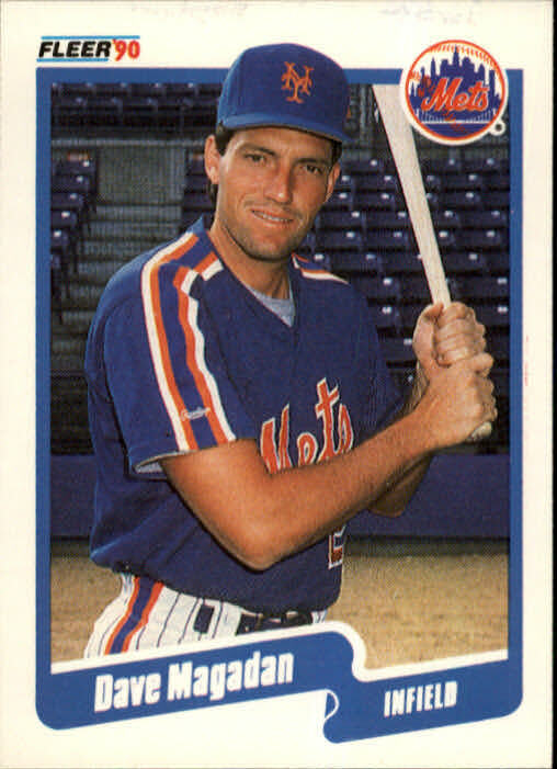 1990 Dave Magadan Fleer Baseball Card #210