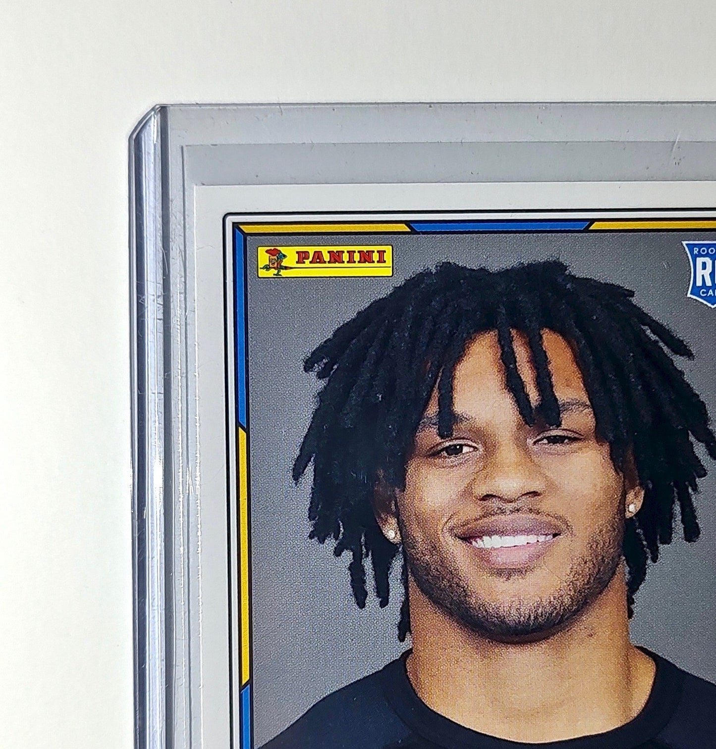 Omarion Hampton Rookie 2025 Panini NFL #79 Sticker Card Los Angeles Chargers