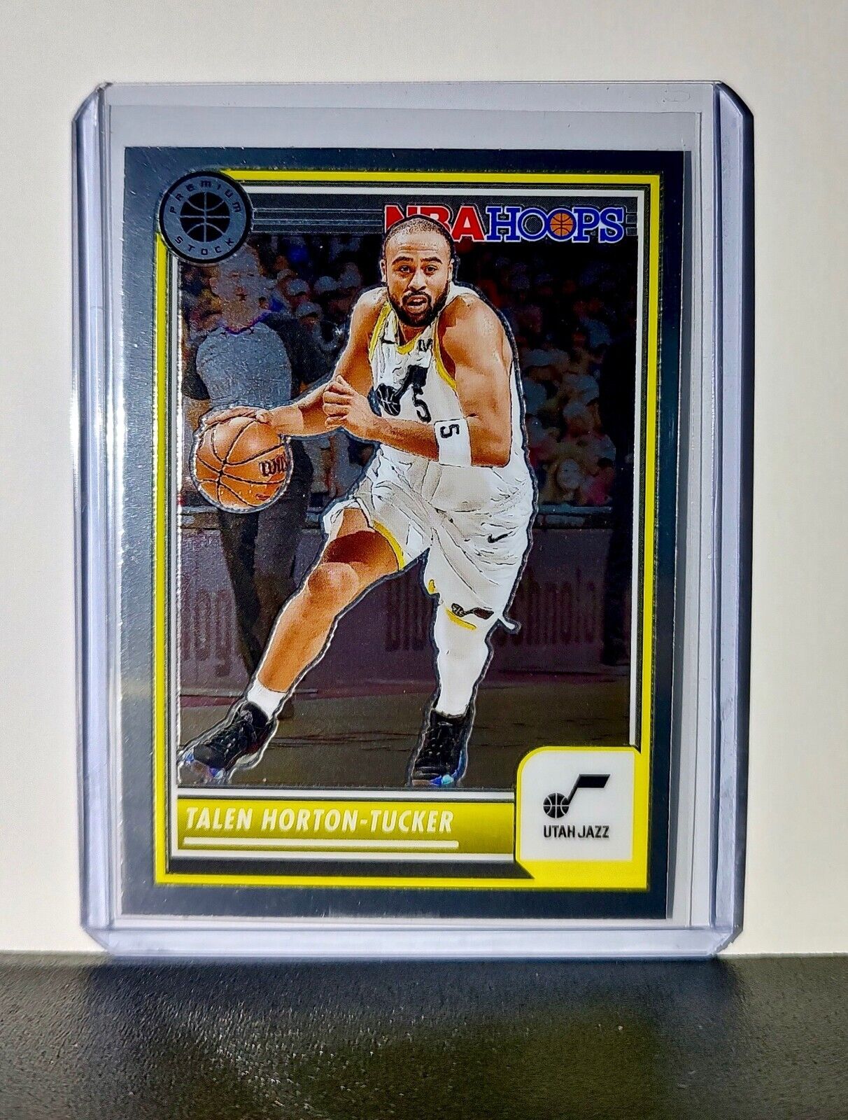 Talen Horton-Tucker 2023-24 Panini Premium Stock NBA Hoops #26 Card Utah Jazz