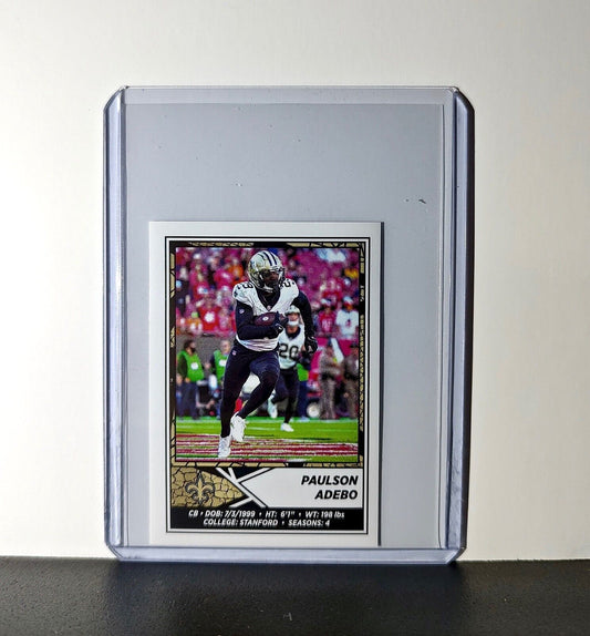 Paulson Adebo 2024 Panini NFL Sticker #469 New Orleans Saints