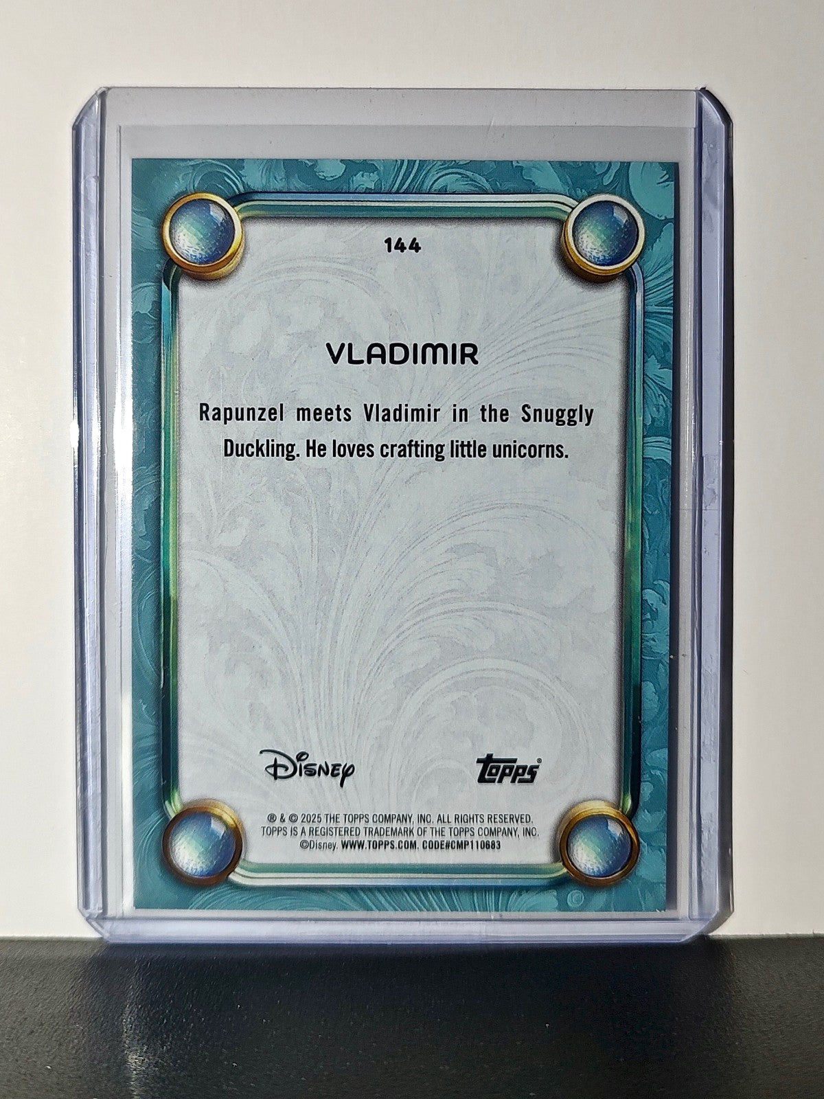 Vladimir 2025 Topps Disney Wonder #144 Diamond Card Tangled