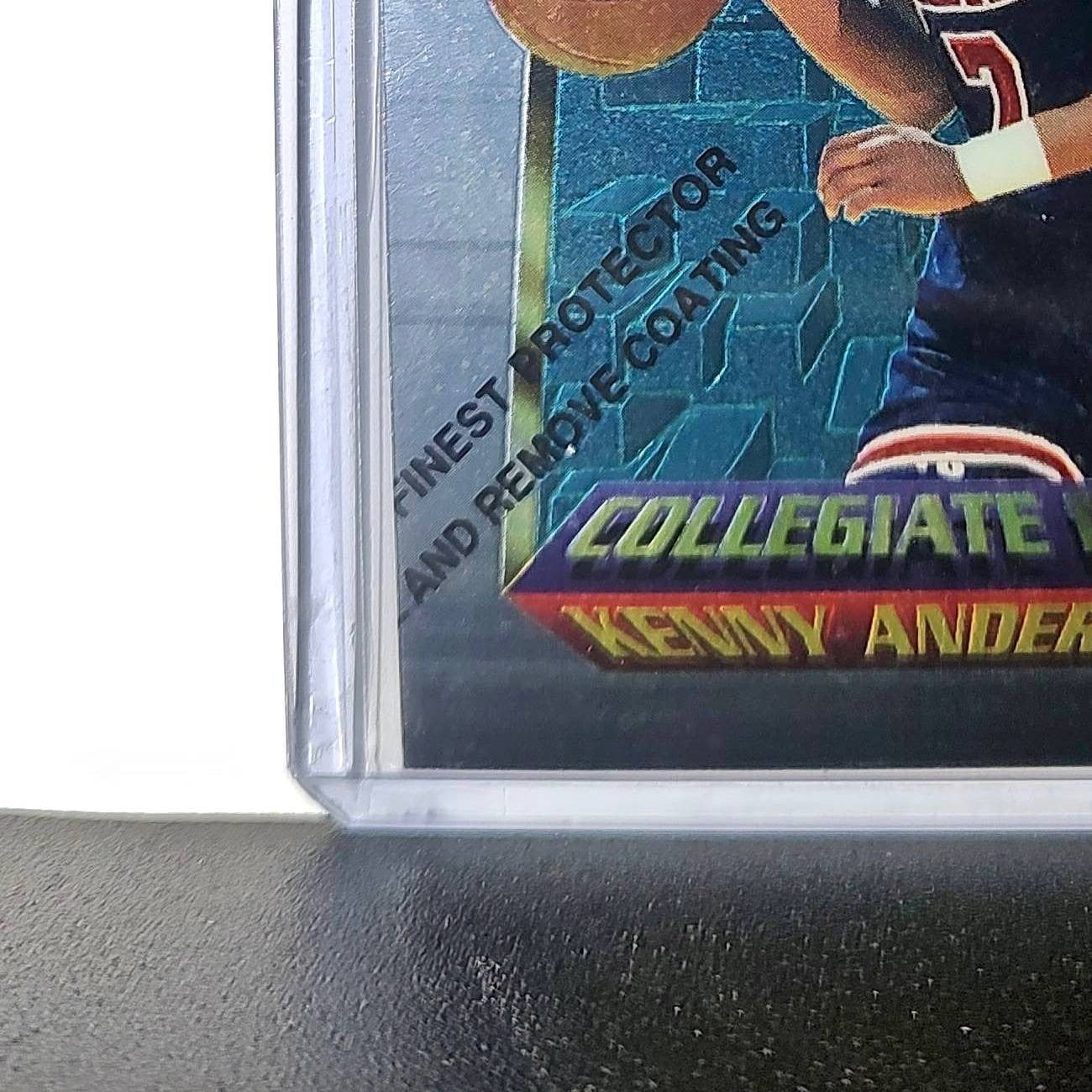 Kenny Anderson 1994-95 Topps Finest #201 Collegiate Best