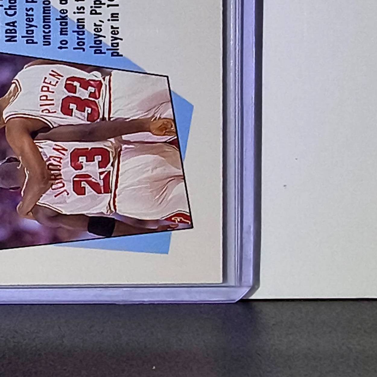 Michael Jordan Scottie Pippen 1991-92 Skybox #462 Basketball Card Chicago Bulls