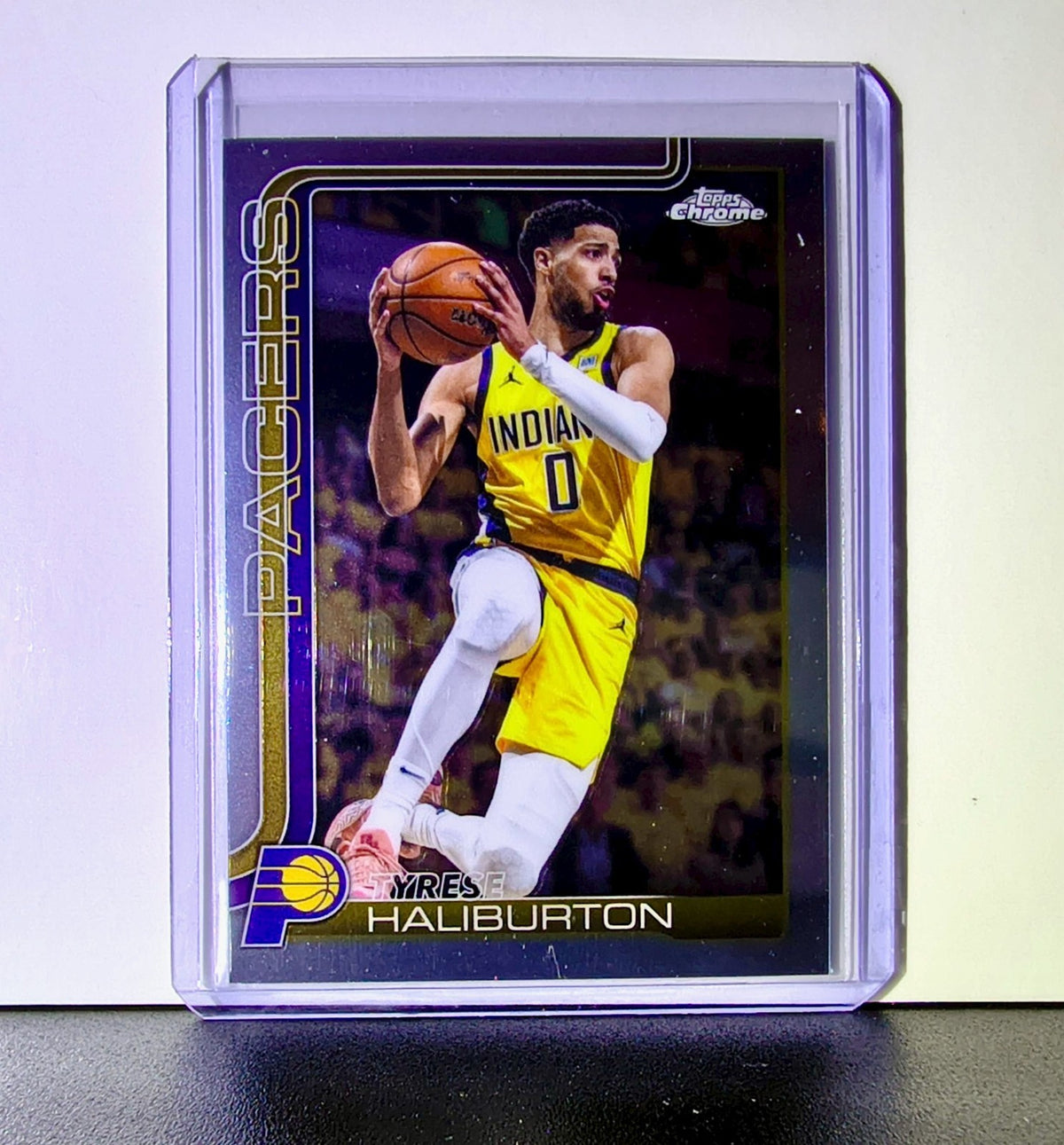 Tyrese Haliburton 2025-26 NBA Topps Chrome Update #18 Basketball Card Pacers