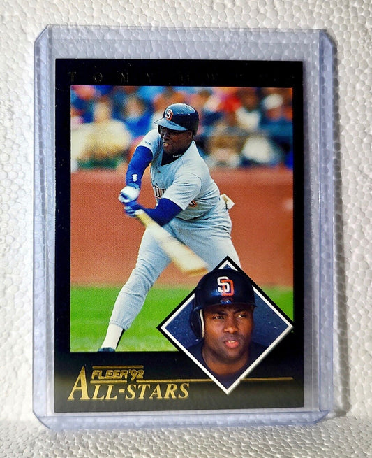 Tony Gwynn 1992 Fleer MLB #2 All-Stars Baseball Card San Diego Padres