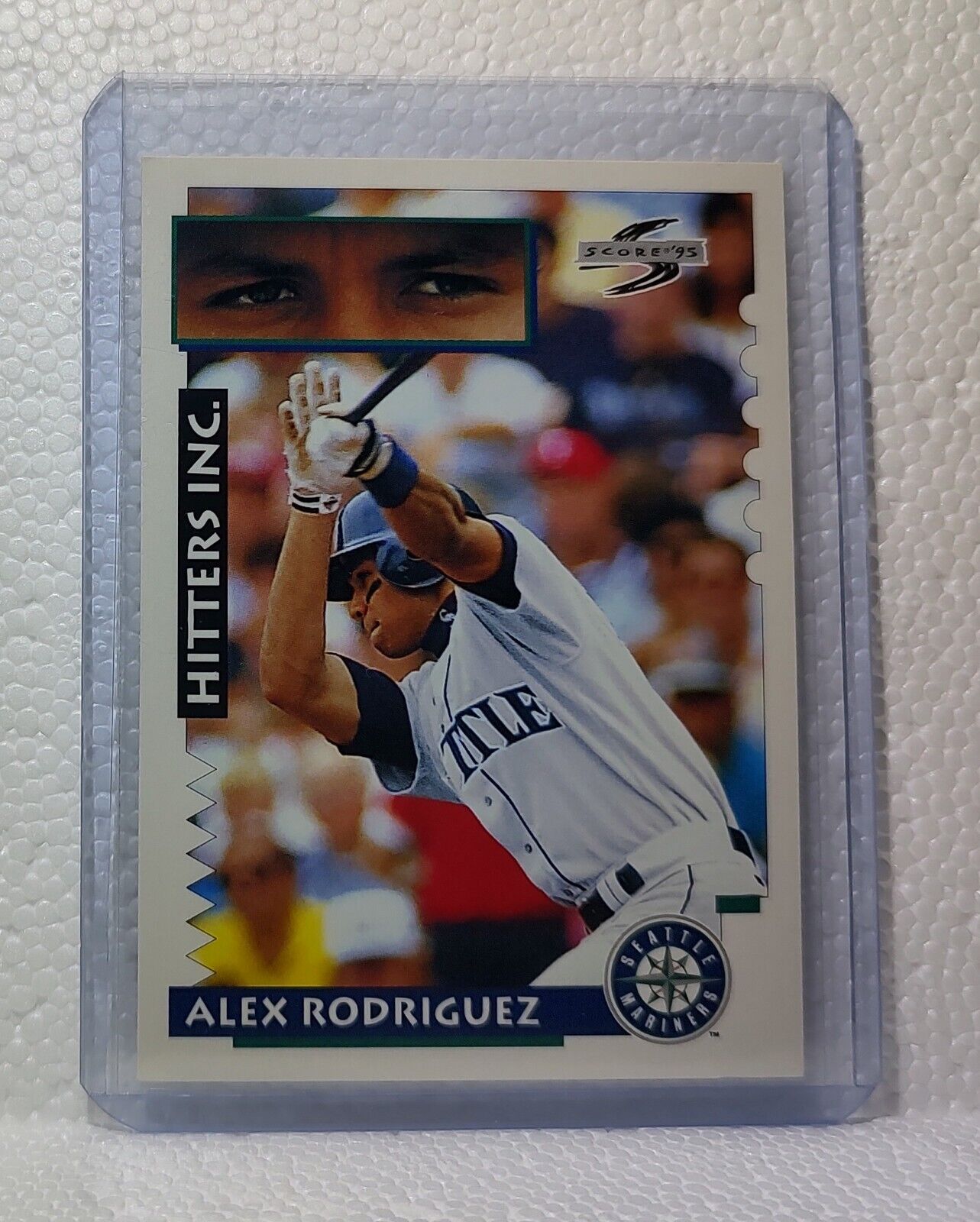 Alex Rodriguez 1995 Score MLB #569 Hitters Inc. Baseball Card Seattle Mariners