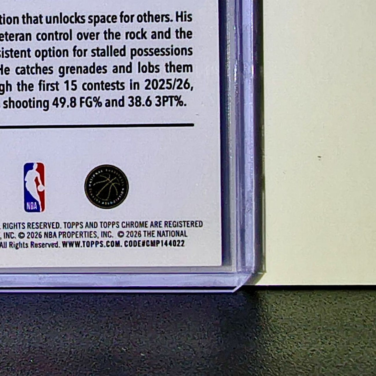 Kevin Durant 2025-26 NBA Topps Chrome Update #23 Basketball Card Houston Rockets
