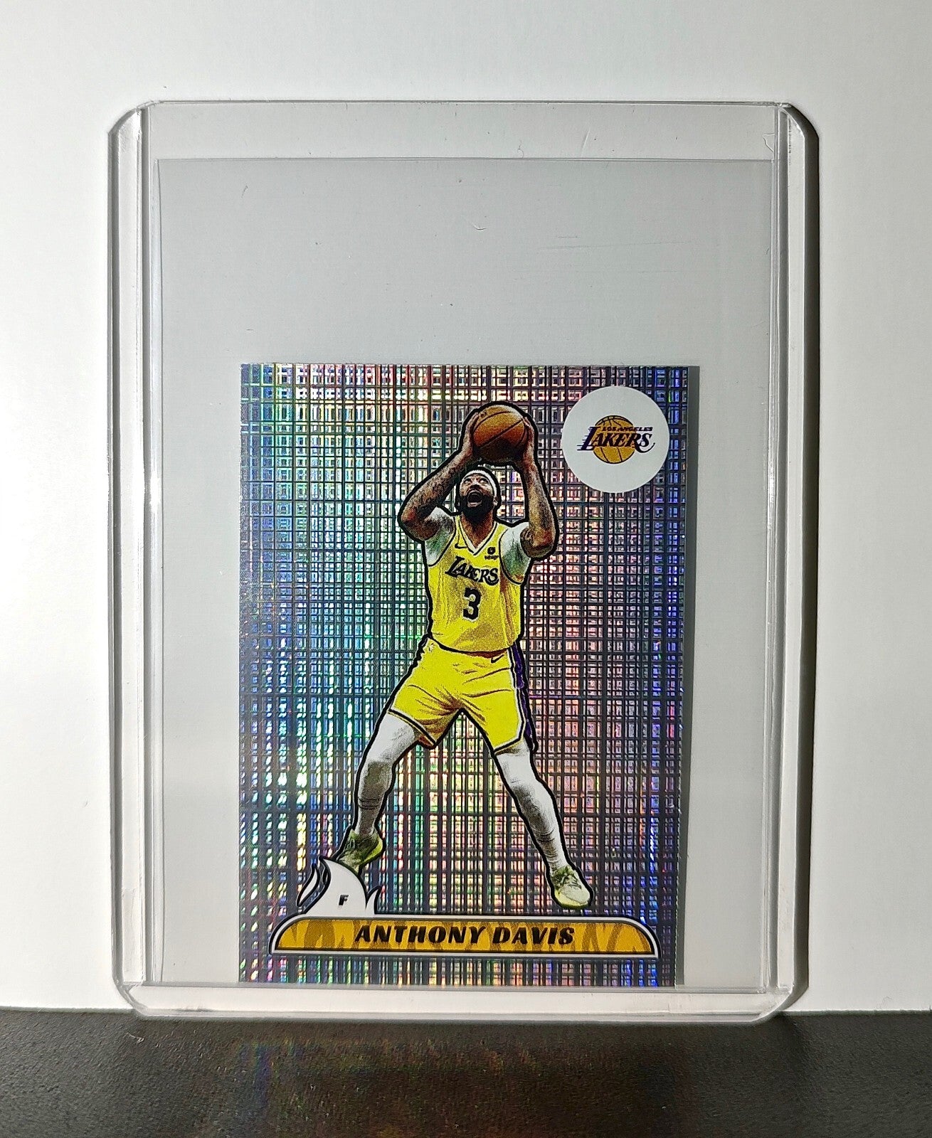 Anthony Davis 2024-25 Panini NBA #368 Foil Sticker Card Los Angeles Lakers