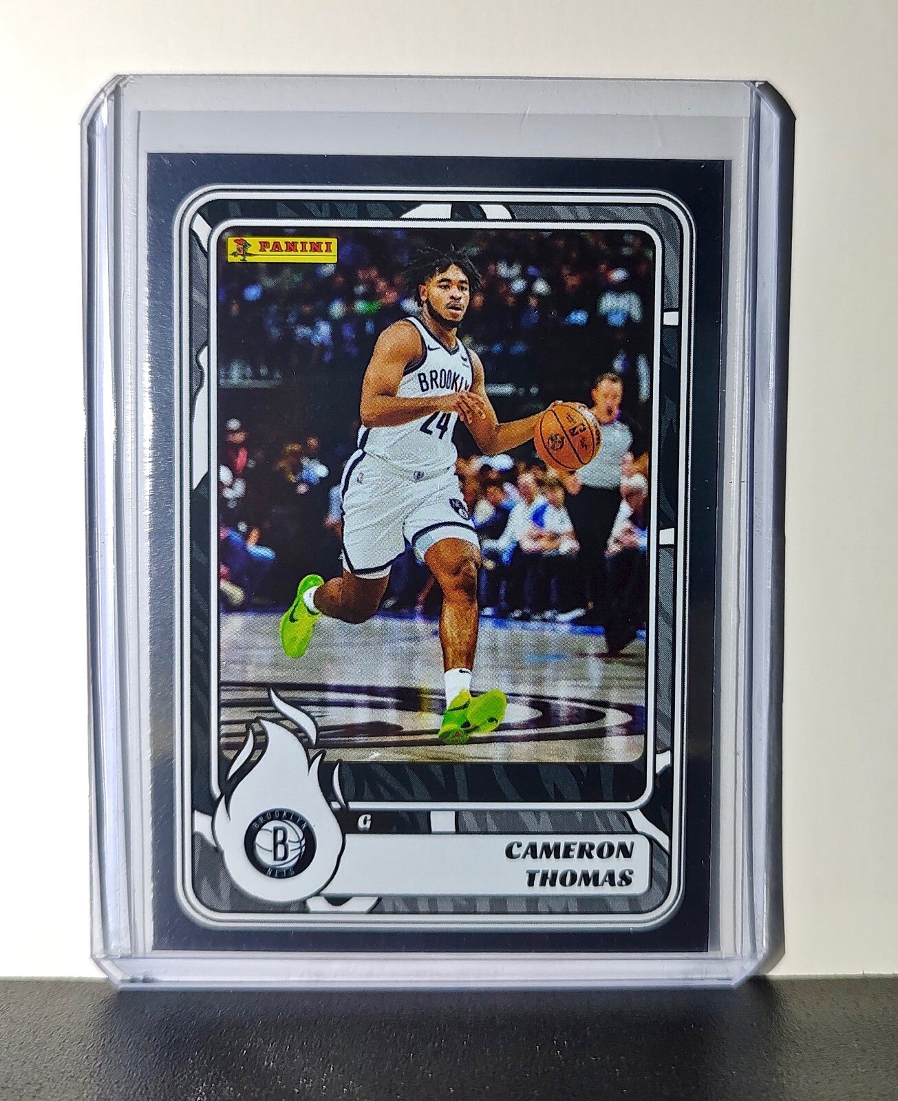 Cameron Thomas 2024-25 Panini NBA #20 Foil Sticker Card Brooklyn Nets