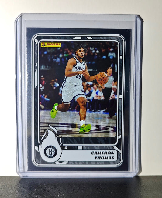 Cameron Thomas 2024-25 Panini NBA #20 Foil Sticker Card Brooklyn Nets