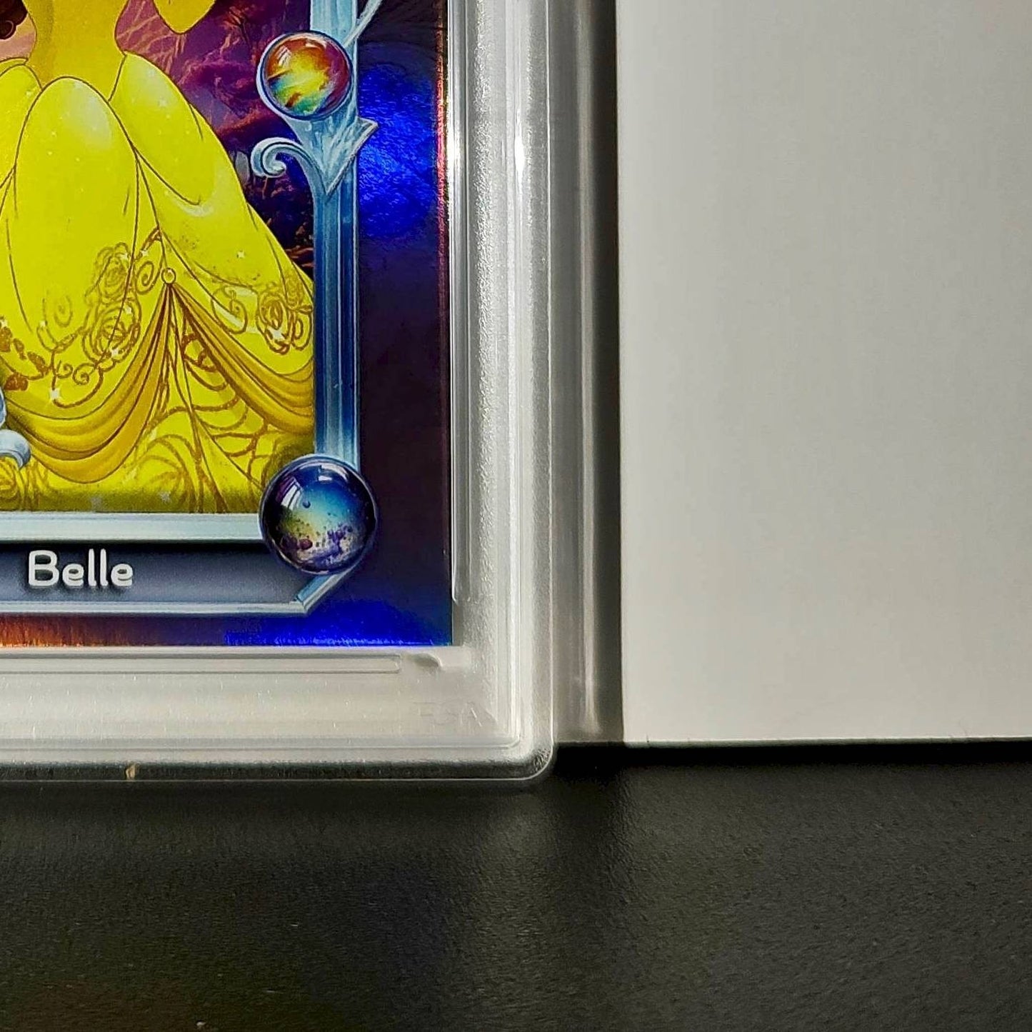 Belle 2025 Topps Disney Cartoon Princess #155 Card Beauty and the Beast PSA 9