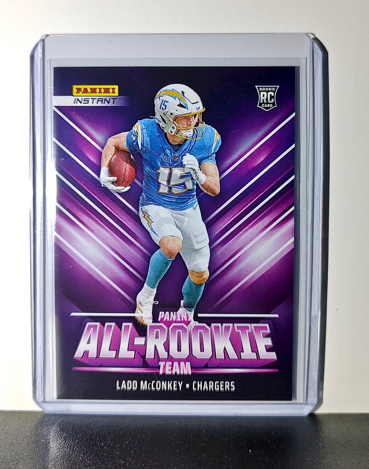 Ladd McConkey Rookie 2024 Panini NFL #12 All-Rookie LA Chargers​ ​1 of 314