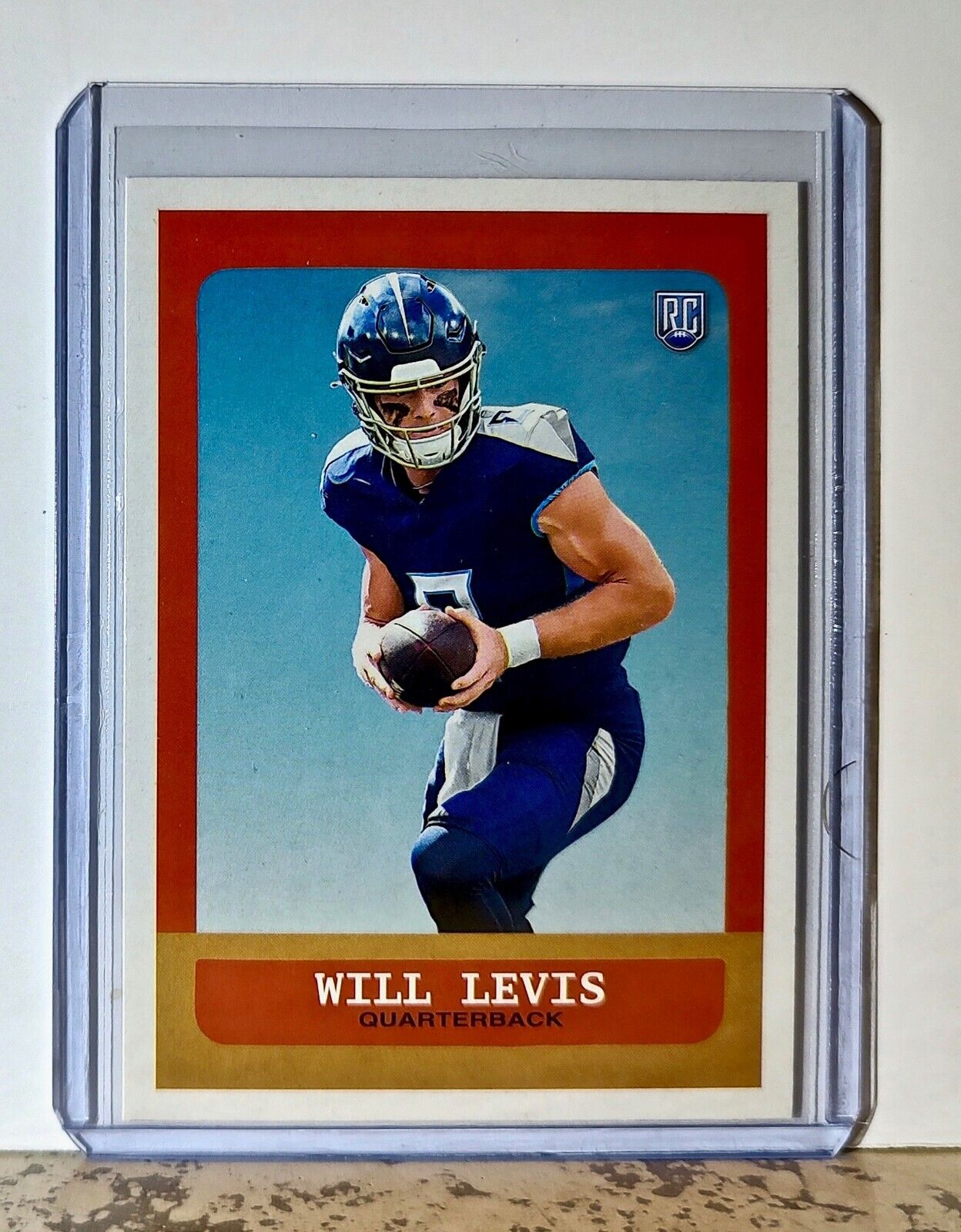 Will Levis 2023 Topps Heritage Rookie NFL #354 Football Card Tennessee Titans