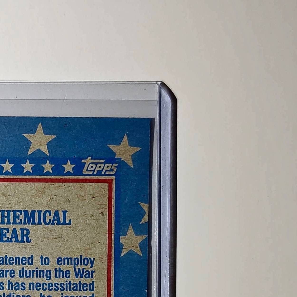 Anti-Chemical Gear 1991 Topps Desert Storm #171 Card