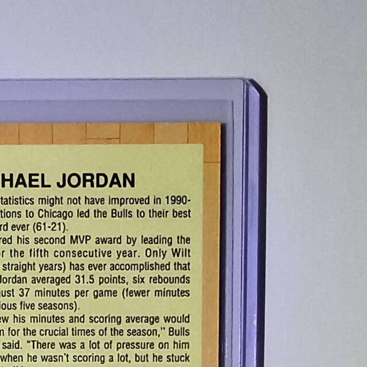 Michael Jordan 1991-92 Fleer All Star Team #211 Basketball Card Chicago Bulls