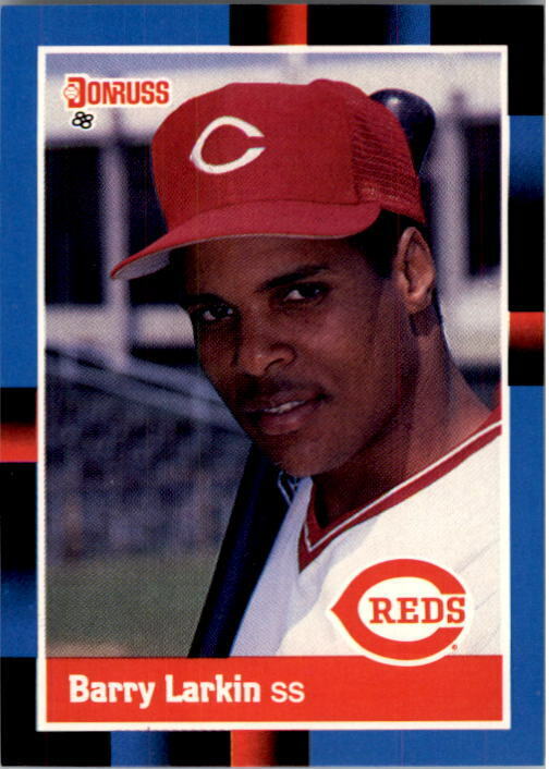 1988 Barry Larkin Donruss Baseball Card #492