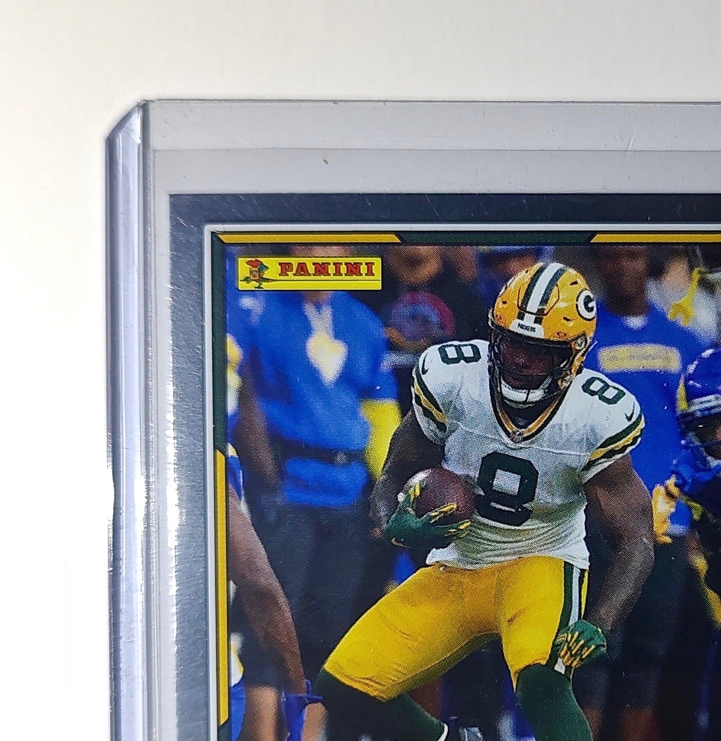 Josh Jacobs 2025 Panini NFL #66 Foil Sticker Card Green Bay Packers