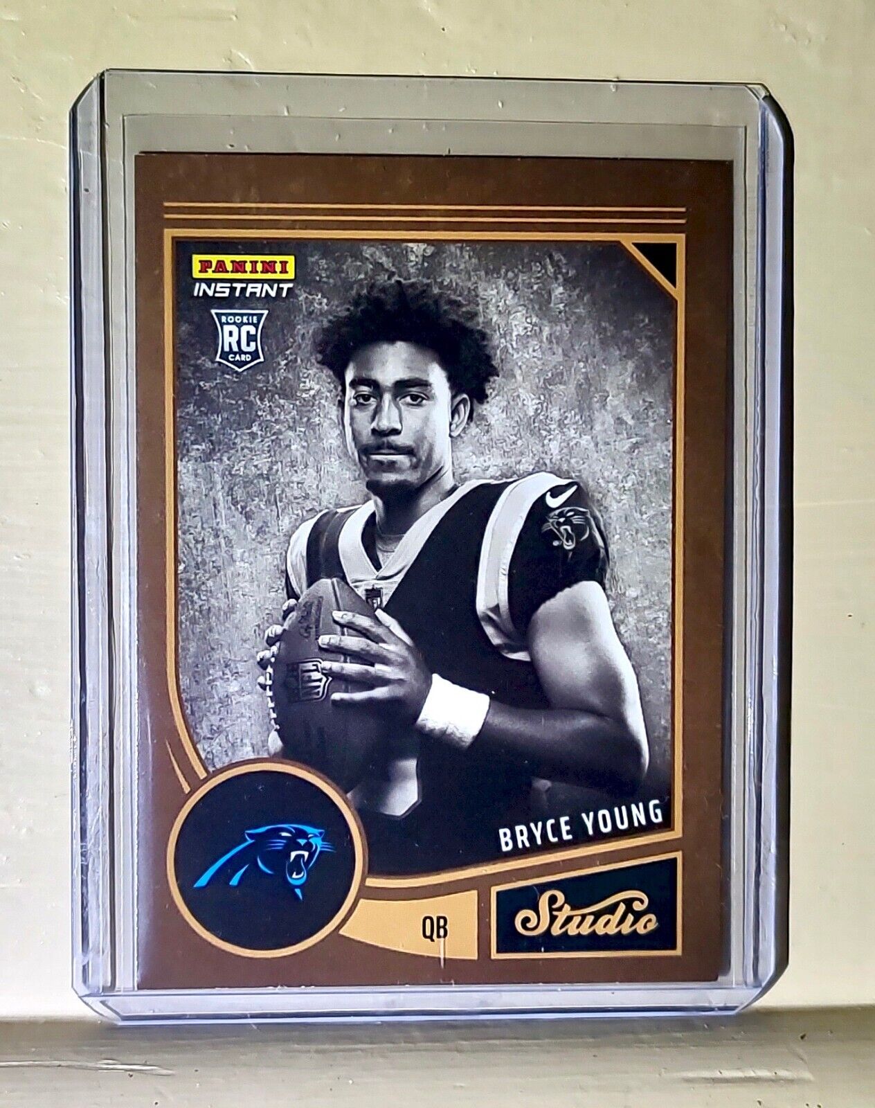 Bryce Young 2023 Panini NFL Studio Rookies #1 Rookie Card 1/370