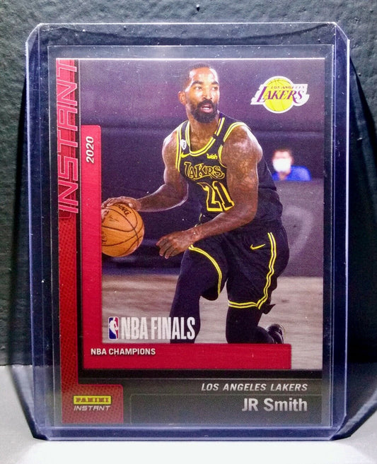 JR Smith 2020 Panini LA Lakers NBA Champions #18 Basketball Card