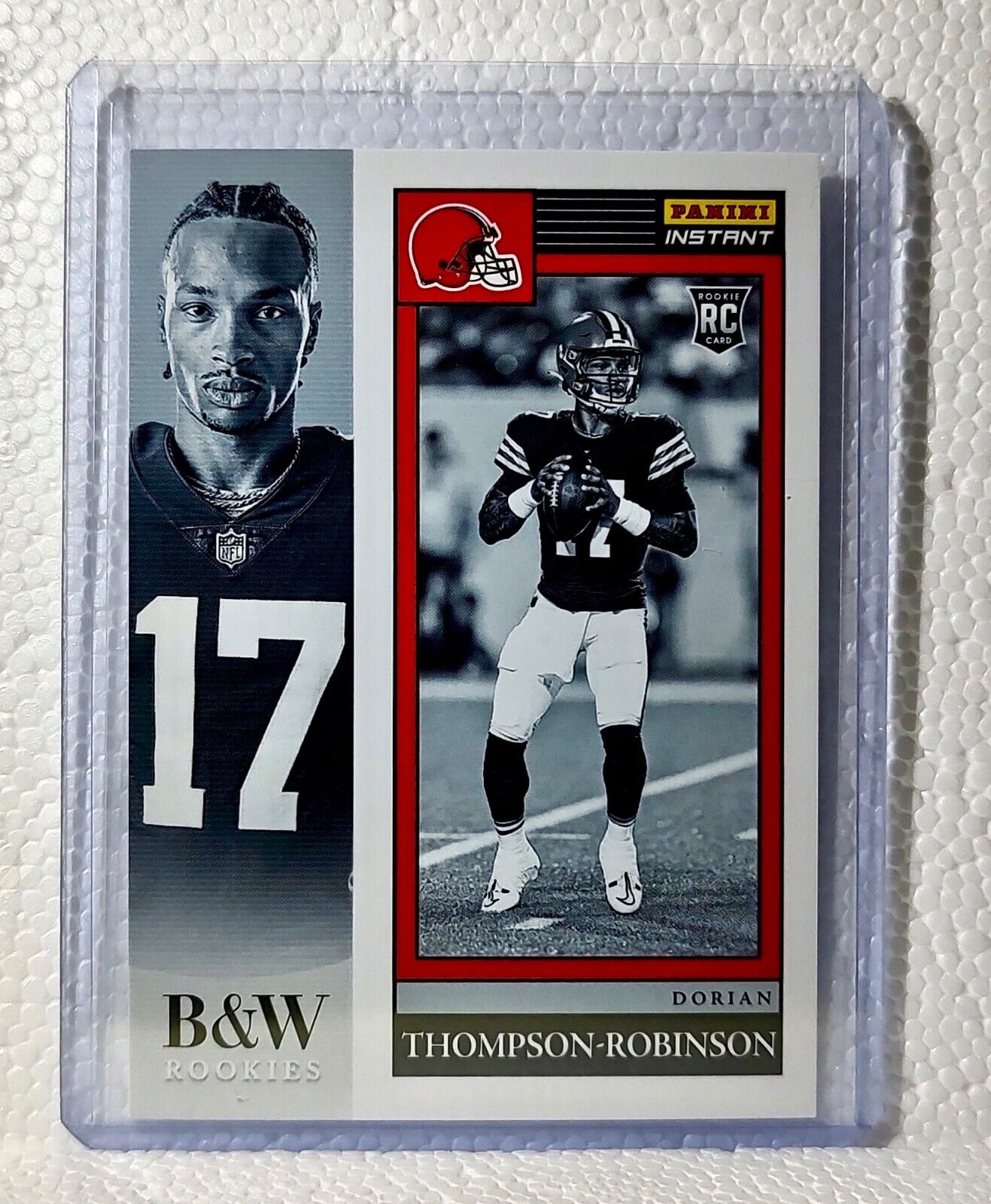 Dorian Thompson-Robinson 2023 Panini NFL #8 Black & White Rookies Card 1/216