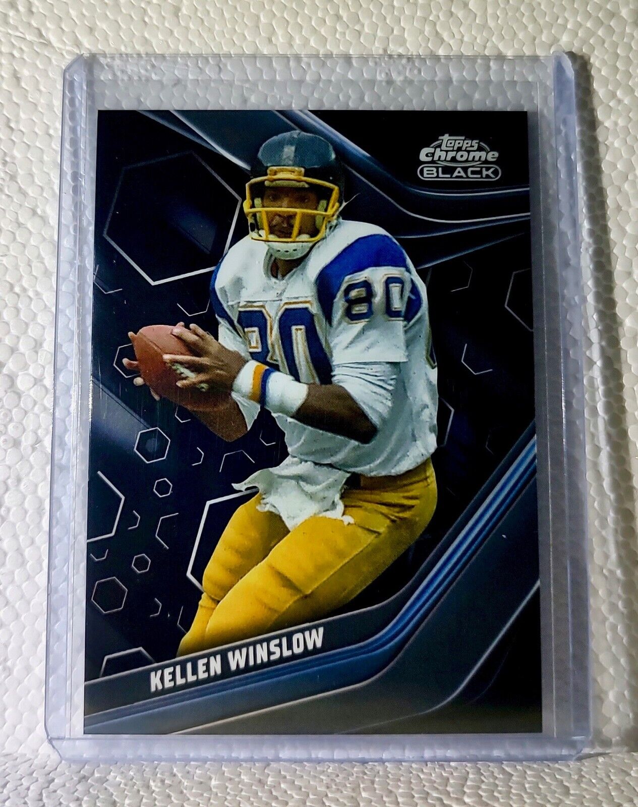 Kellen Winslow 2023 Topps Chrome Black NFL #142 Football Card San Diego Chargers