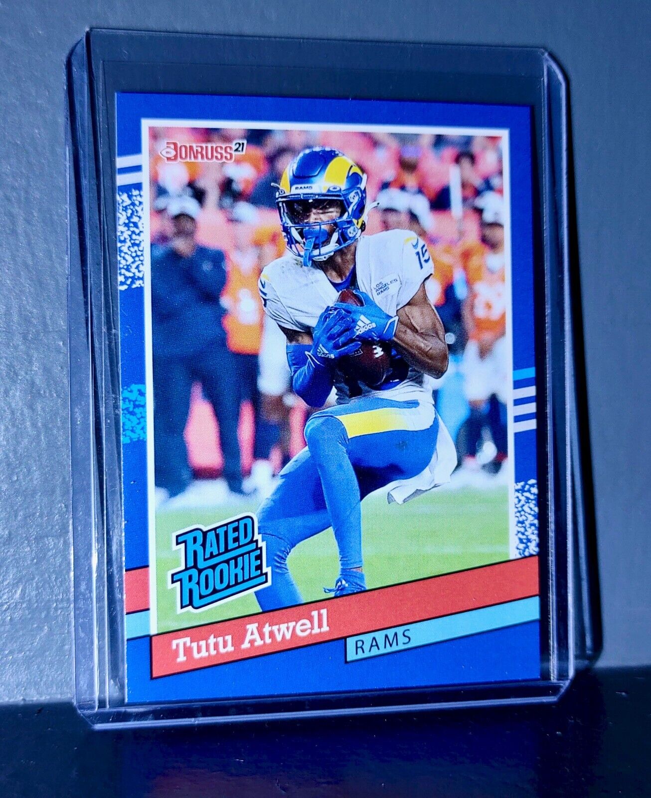 Tutu Atwell 2021 Panini NFL Rated Rookie Retro #18 Rookie Card 1/2231