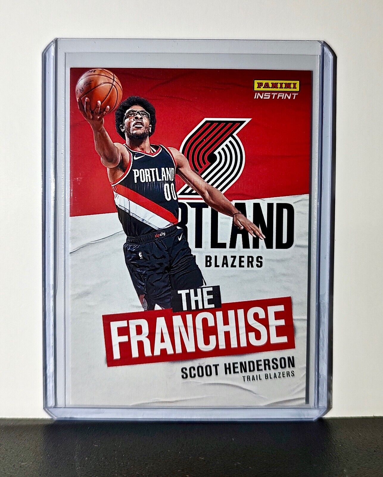 Scoot Henderson 2024-25 Panini The Franchise NBA #7 Card Trail Blazers 1/234