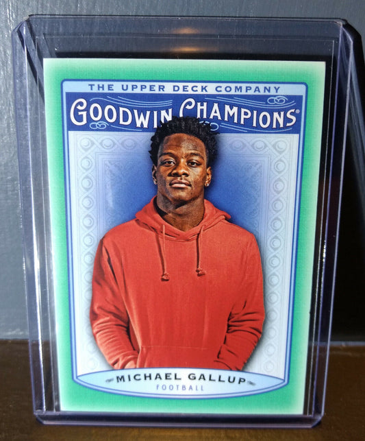 2019 Upper Deck Goodwin Champions Michael Gallup #19 Football Card