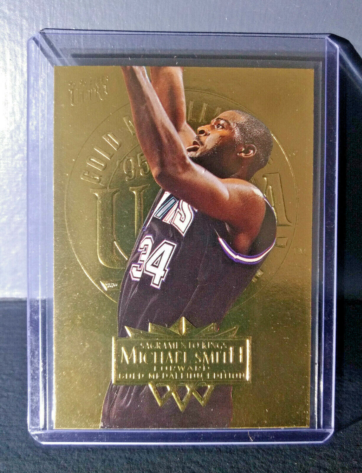 1995-96 Michael Smith Fleer Ultra Gold Medallion #159 Basketball Card