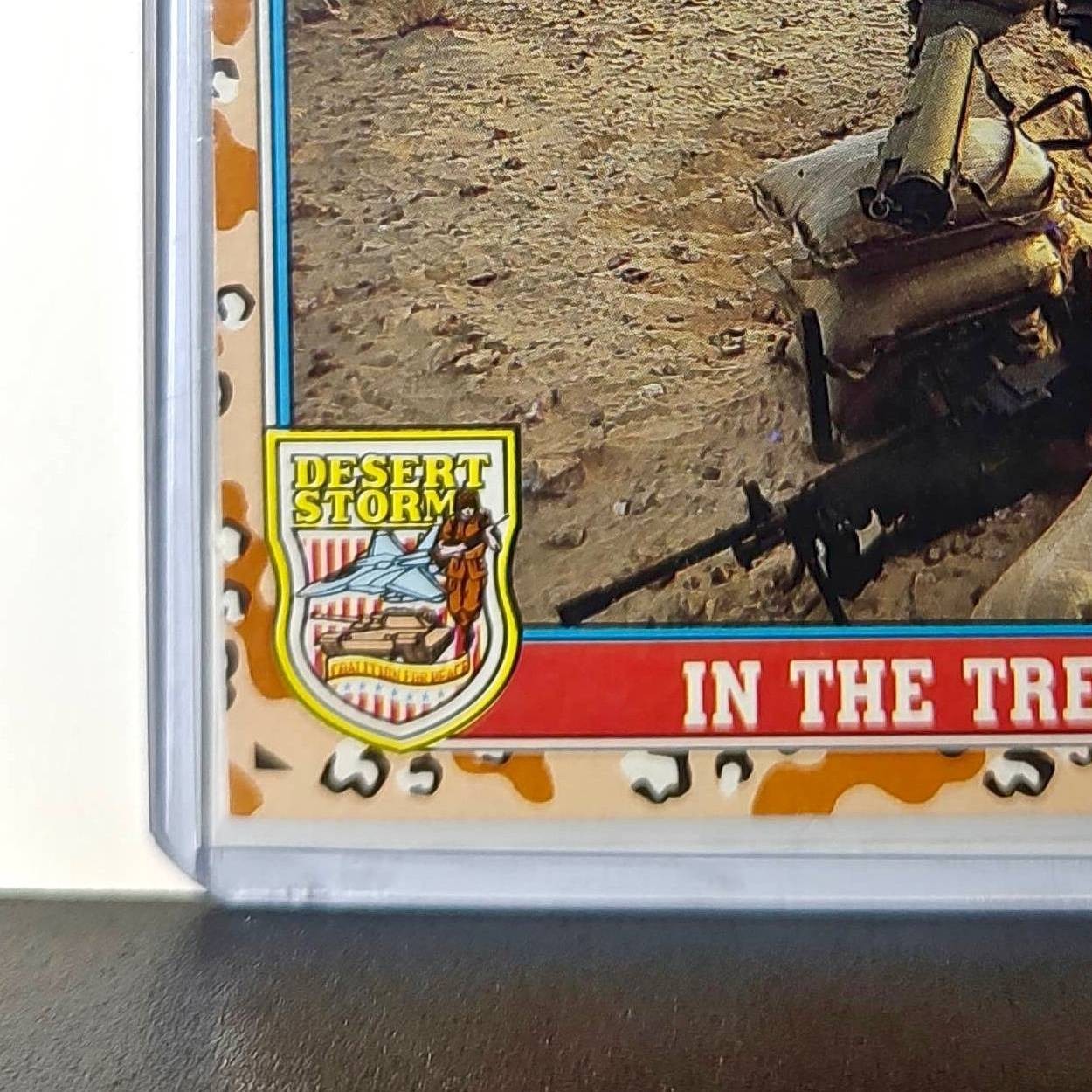 In the Trenches 1991 Topps Desert Storm #169 Card