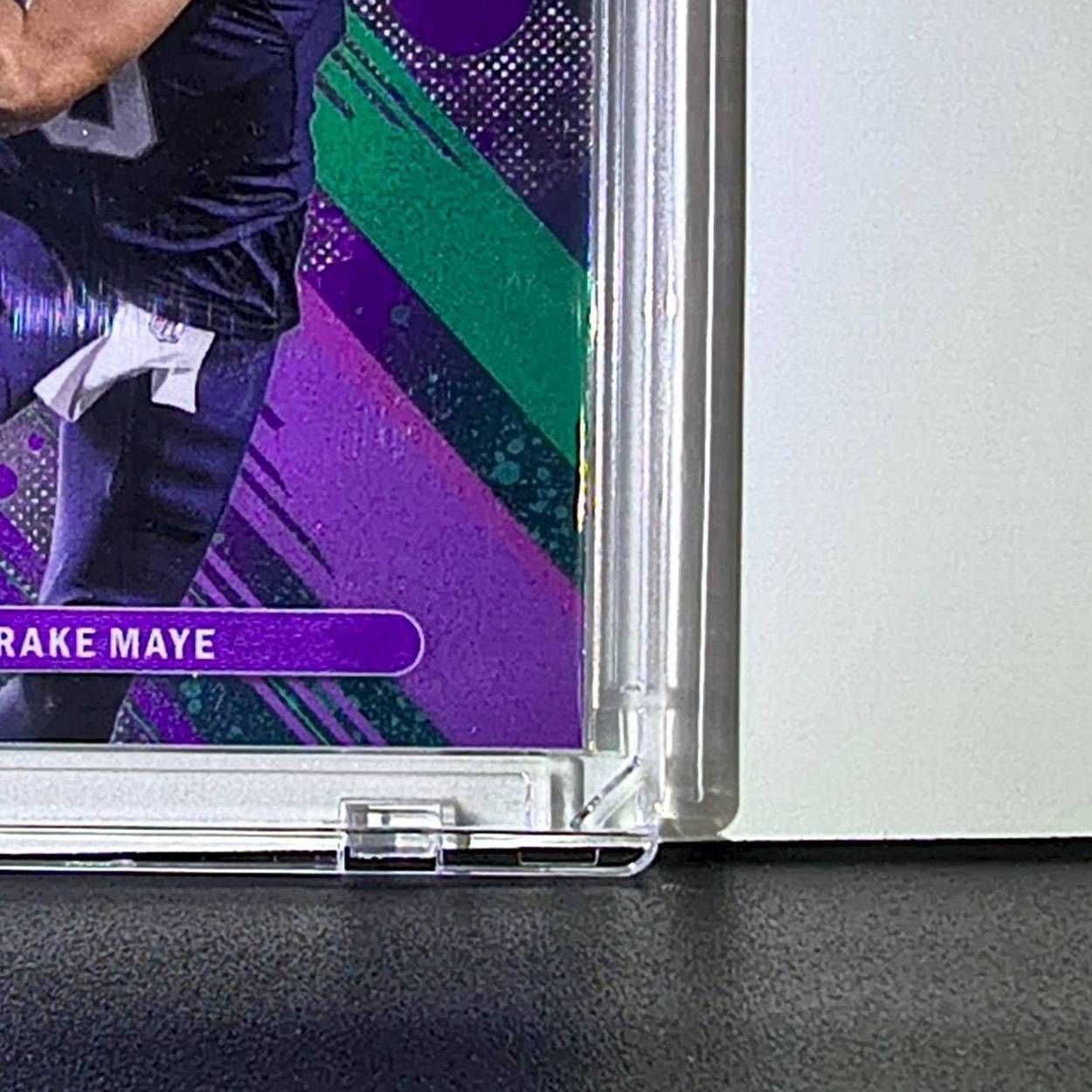 Drake Maye 2025 Topps Finest NFL #62 Football Card New England Patriots