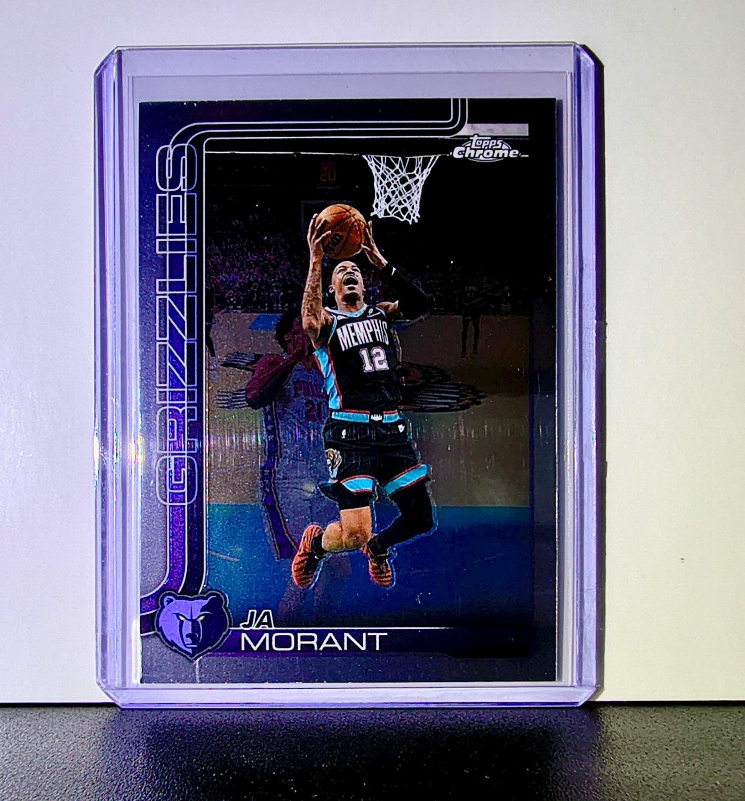 Ja Morant 2025-26 NBA Topps Chrome Update #29 Basketball Card Memphis Grizzlies