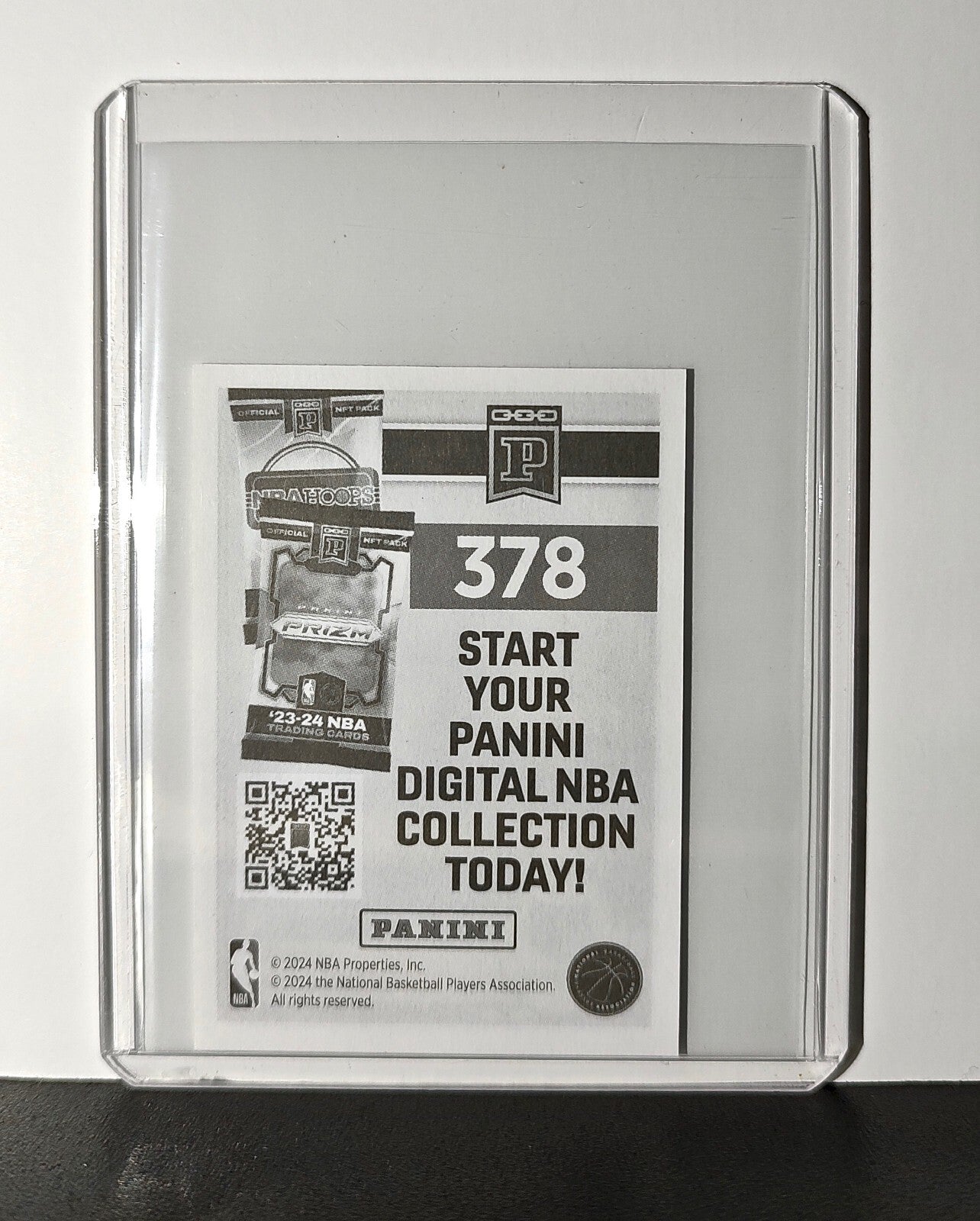 Luke Kennard 2024-25 Panini NBA #378 Sticker Card Memphis Grizzlies