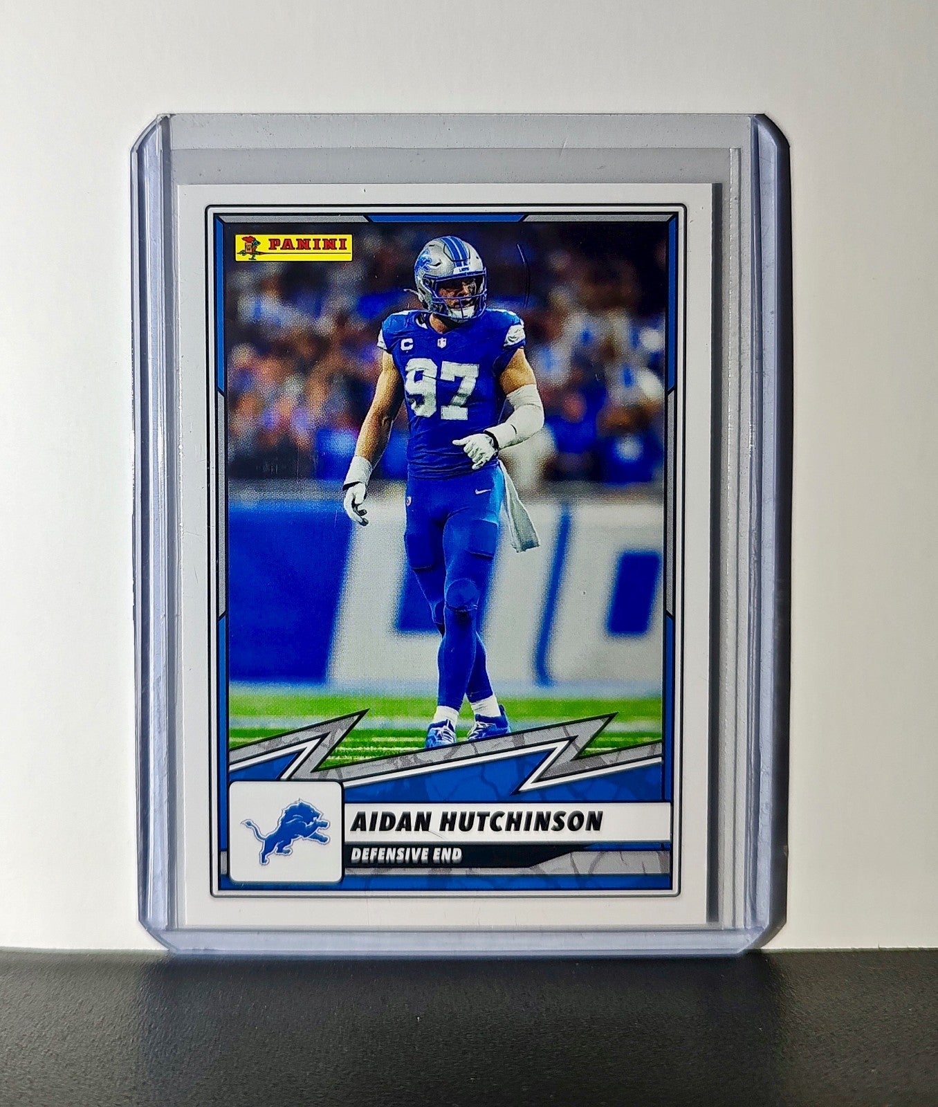 Aidan Hutchinson 2025 Panini NFL #39 Sticker Card Detroit Lions