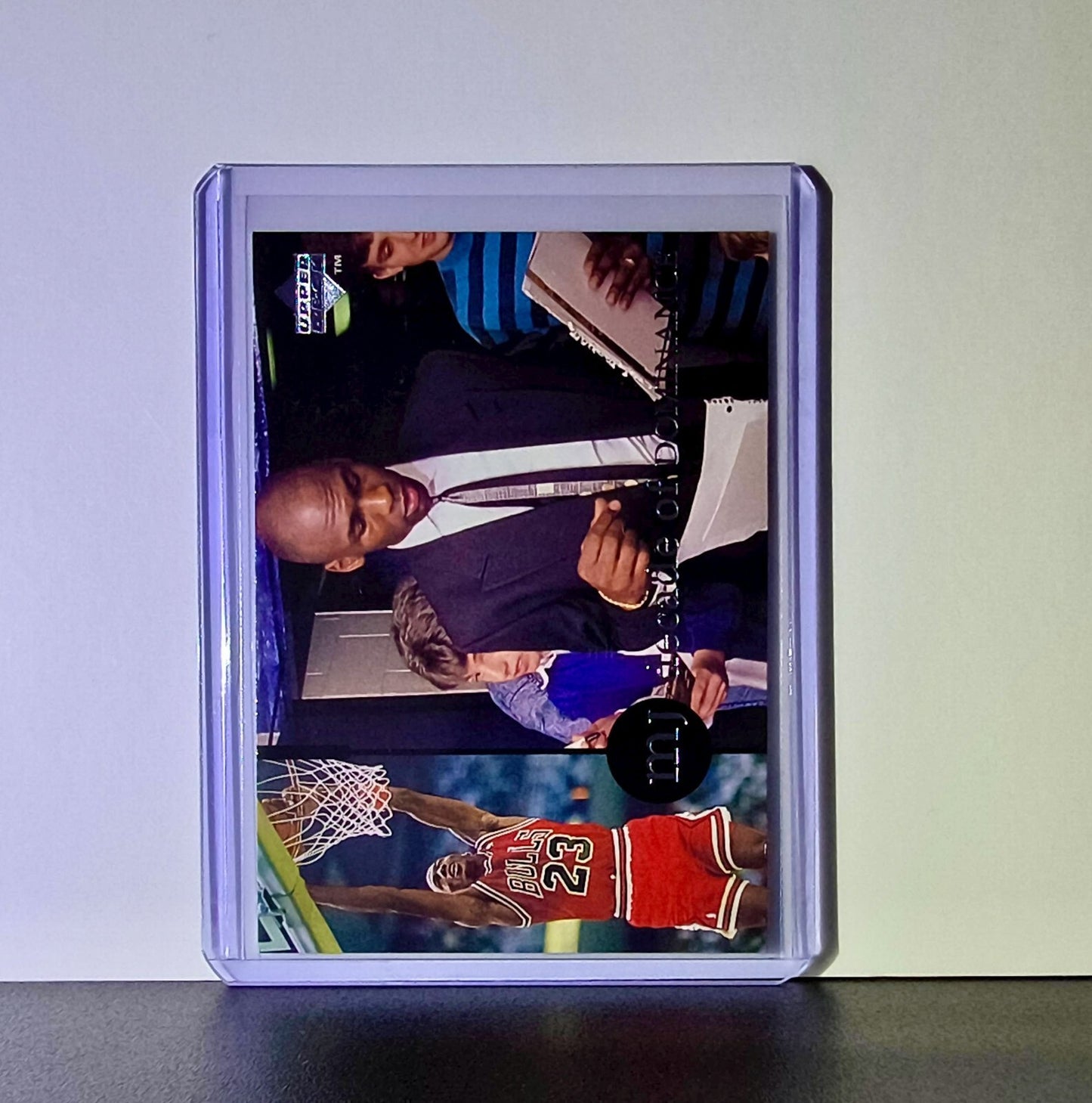Michael Jordan 1997 Upper Deck Rare MJ Air Decade of Dominance #64 Card Bulls