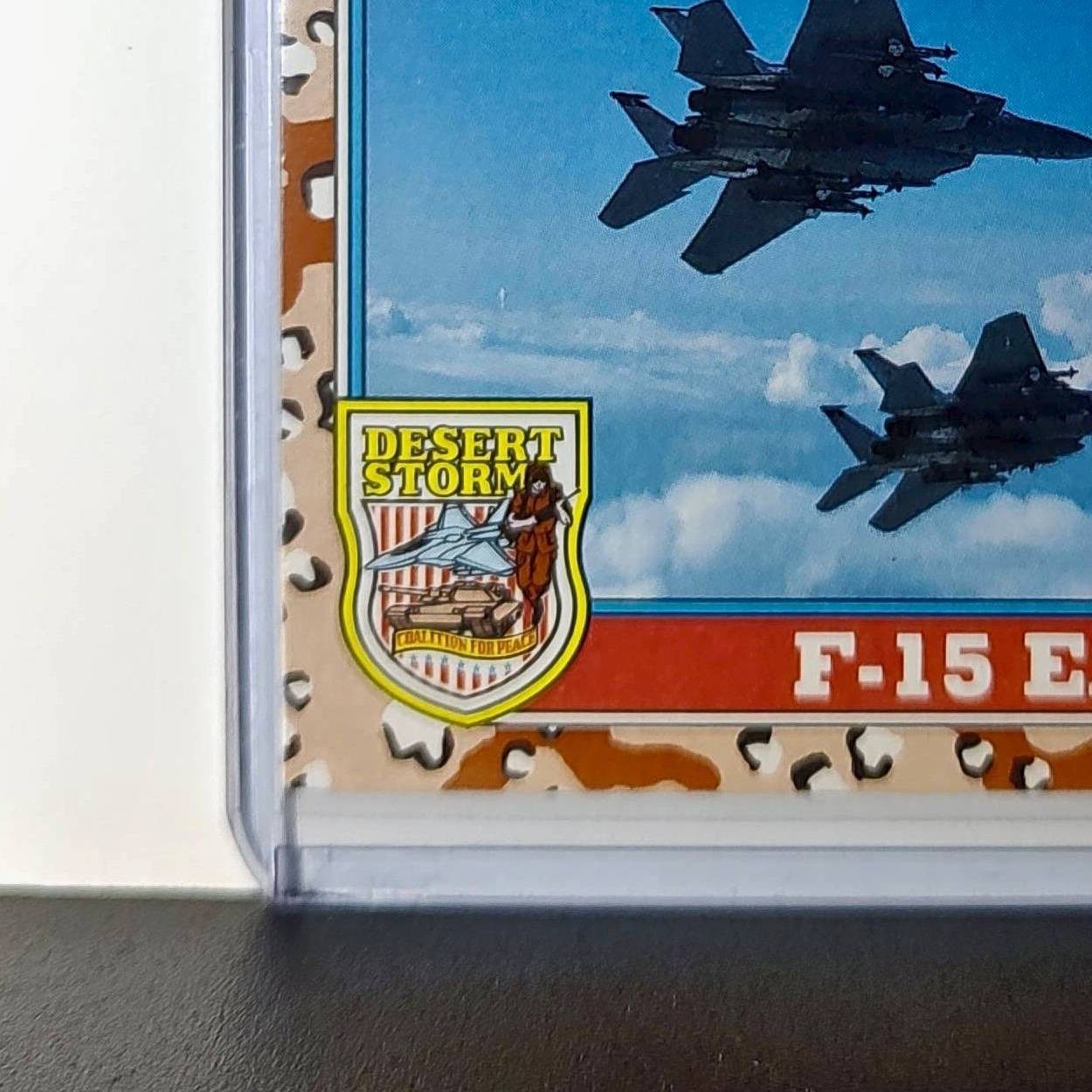 F-15 Eagle 1991 Topps Desert Storm #109 Card