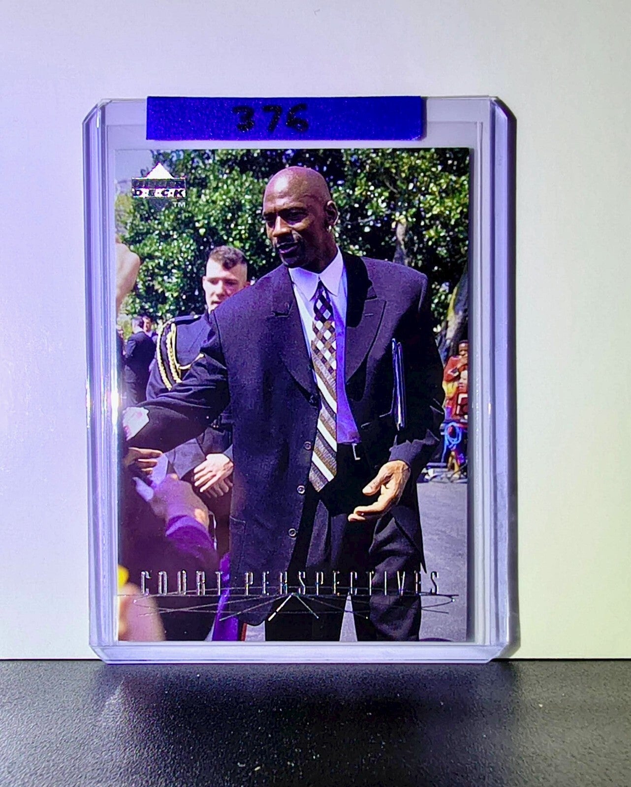 Michael Jordan 1997-98 Upper Deck Court Perspectives #165 Basketball Card Bulls