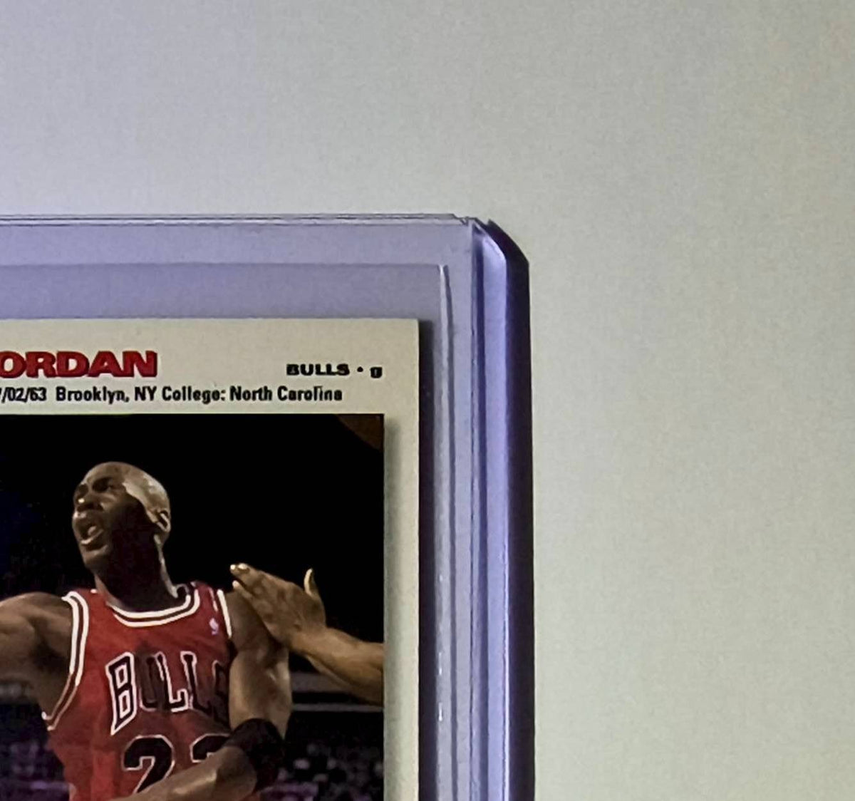 Michael Jordan 1995-96 Upper Deck Collector's Choice #20 Card Chicago Bulls