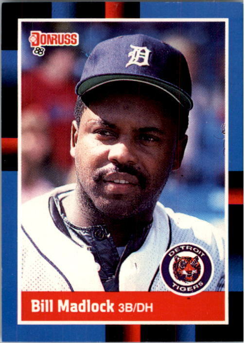 1988 Bill Madlock Donruss Baseball Card #496