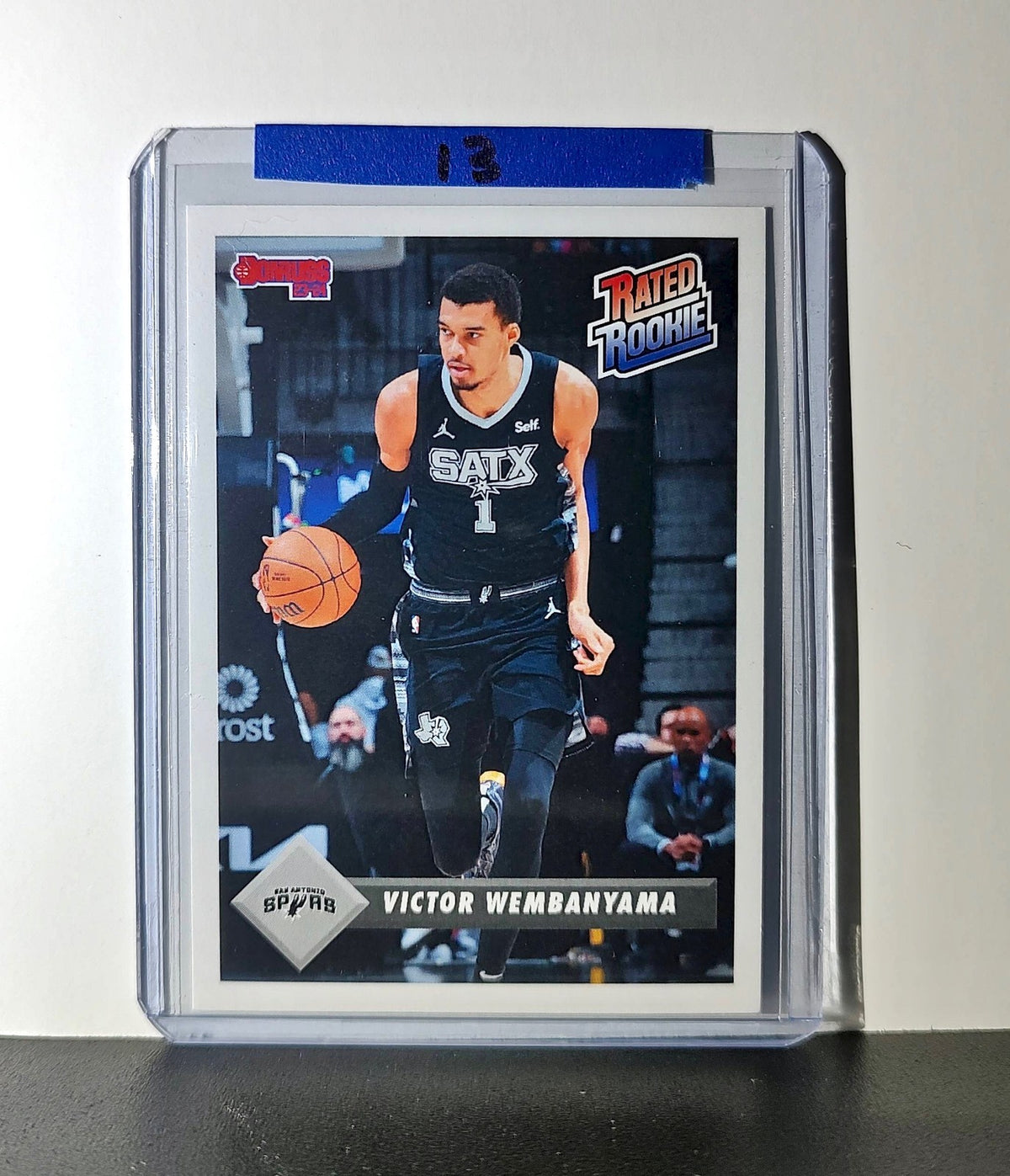 Victor Wembanyama Rookie 2023-24 Panini Donruss Rated Rookie #1 Basketball Card