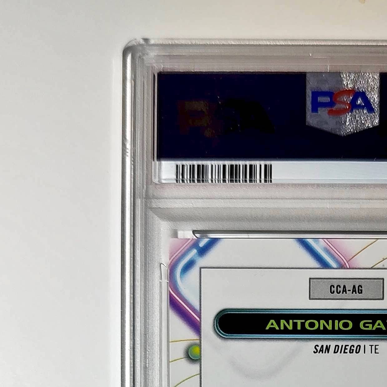 Antonio Gates 2023 Topps Chrome Cosmic #CCA-AG Refractor PSA 10 Auto 10
