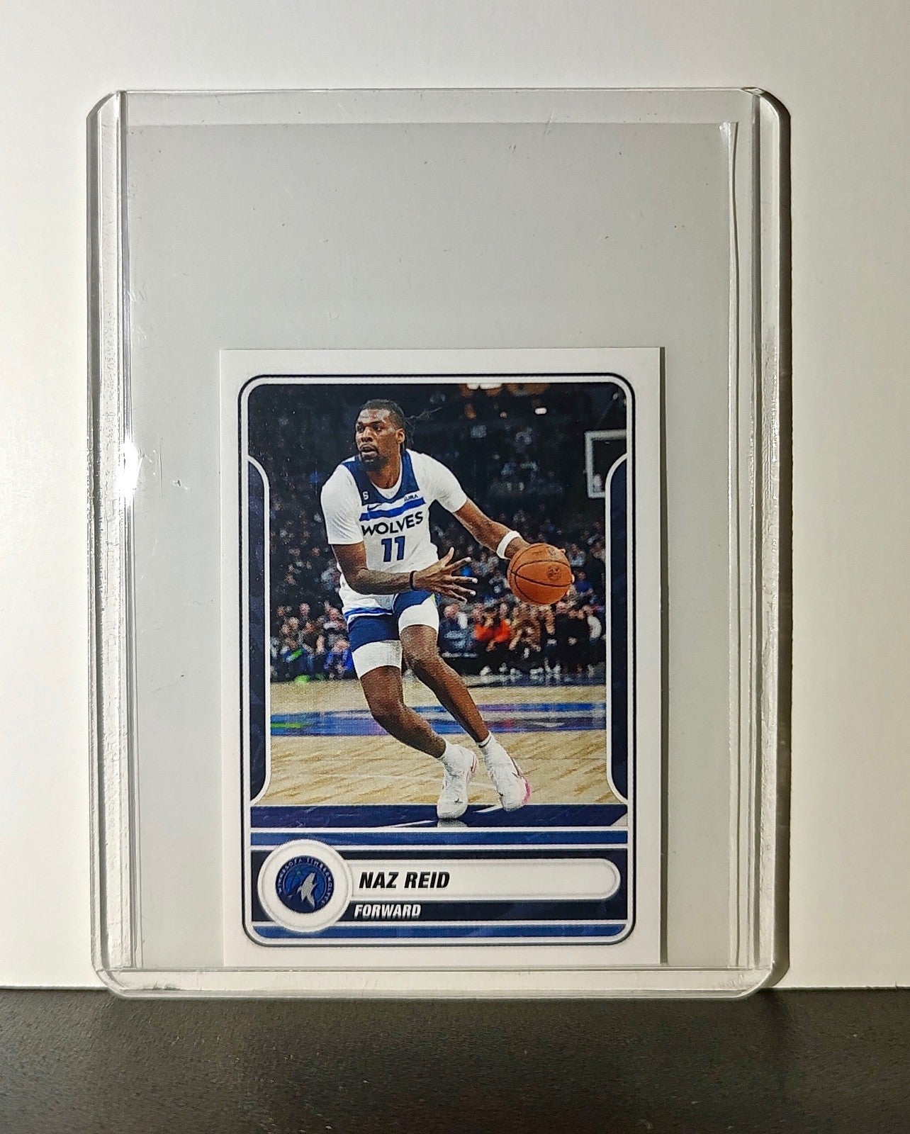 Naz Reid 2023-24 Panini NBA #392 Sticker Minnesota Timberwolves